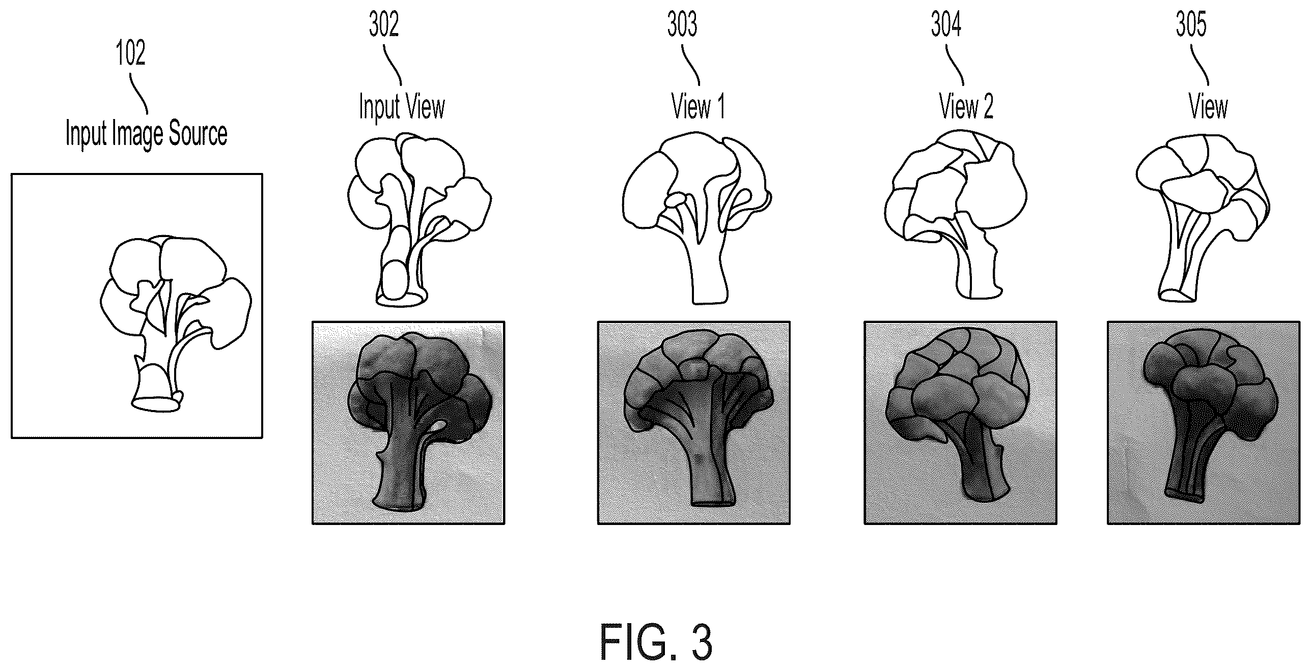 Patent US12586334 Figure 3 – Systems and methods for reconstructing a three- dimensional object from an image