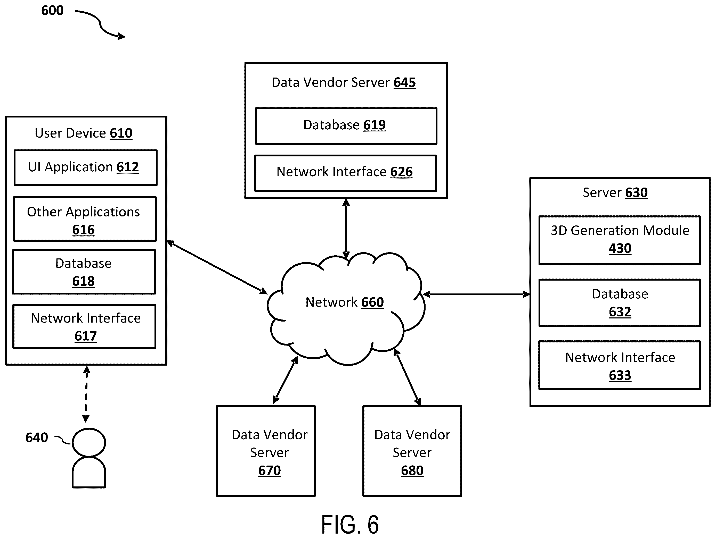 Patent US12586334 Figure 6 – Systems and methods for reconstructing a three- dimensional object from an image