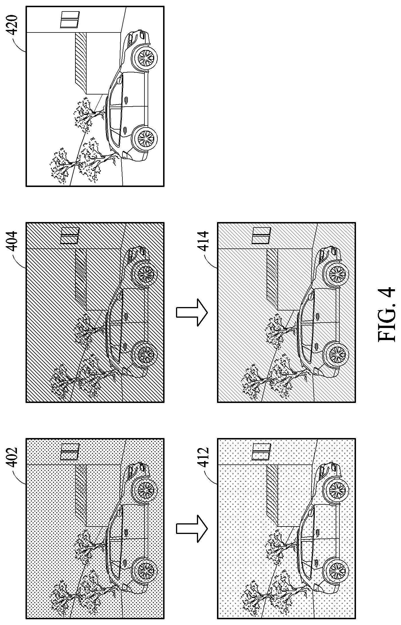 Patent US12586343 Figure 4 – Electronic device and method with image processing through canonical space