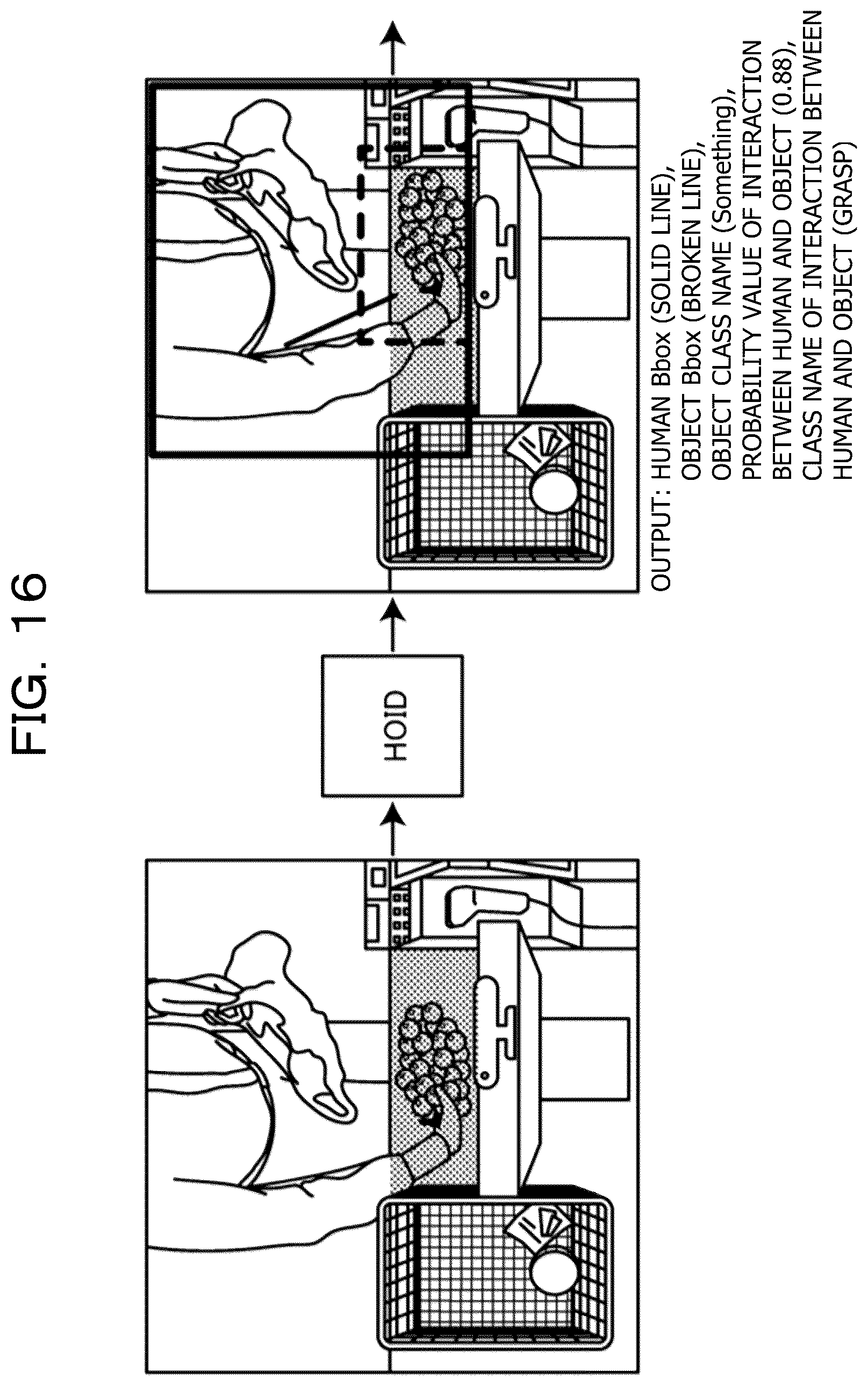 Patent US12586351 Figure 16 – Storage medium, specifying method, and information processing device