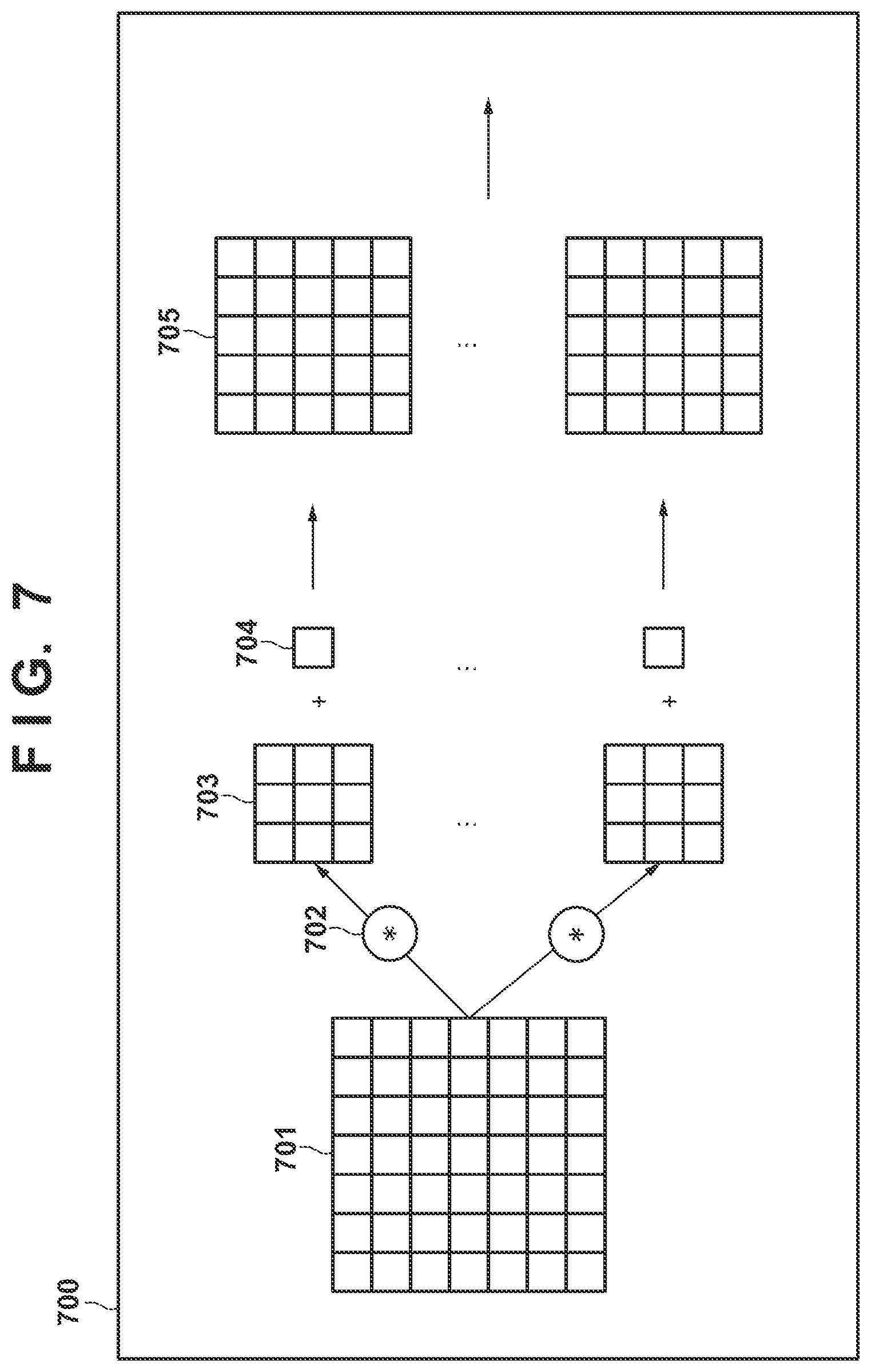 Patent US12586363 Figure 8 – Generation of plural images having m-bit depth per pixel by clipping M-bit segments from mutually different positions in image having N-bit depth per pixel