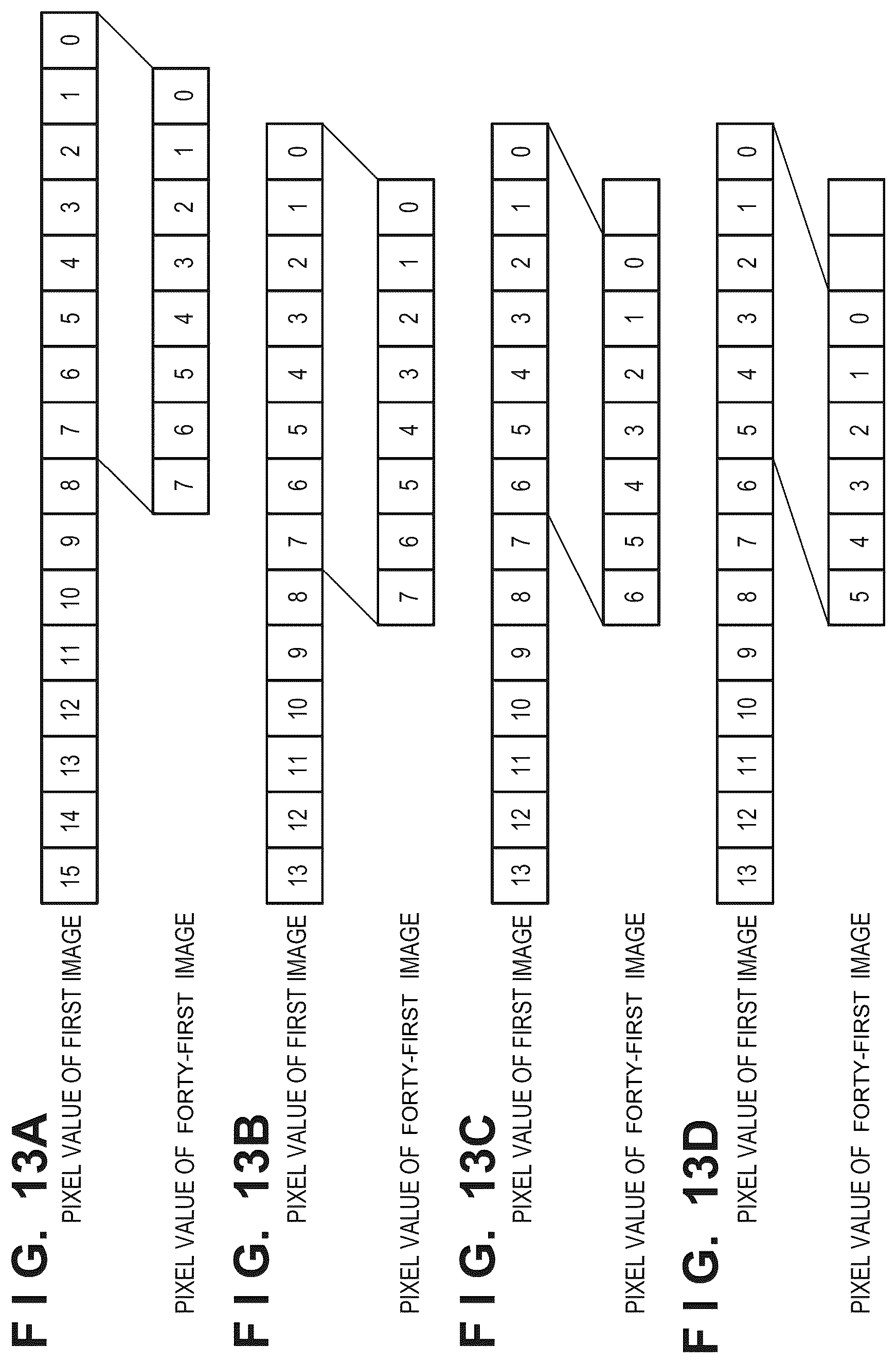 Patent US12586363 Figure 16 – Generation of plural images having m-bit depth per pixel by clipping M-bit segments from mutually different positions in image having N-bit depth per pixel