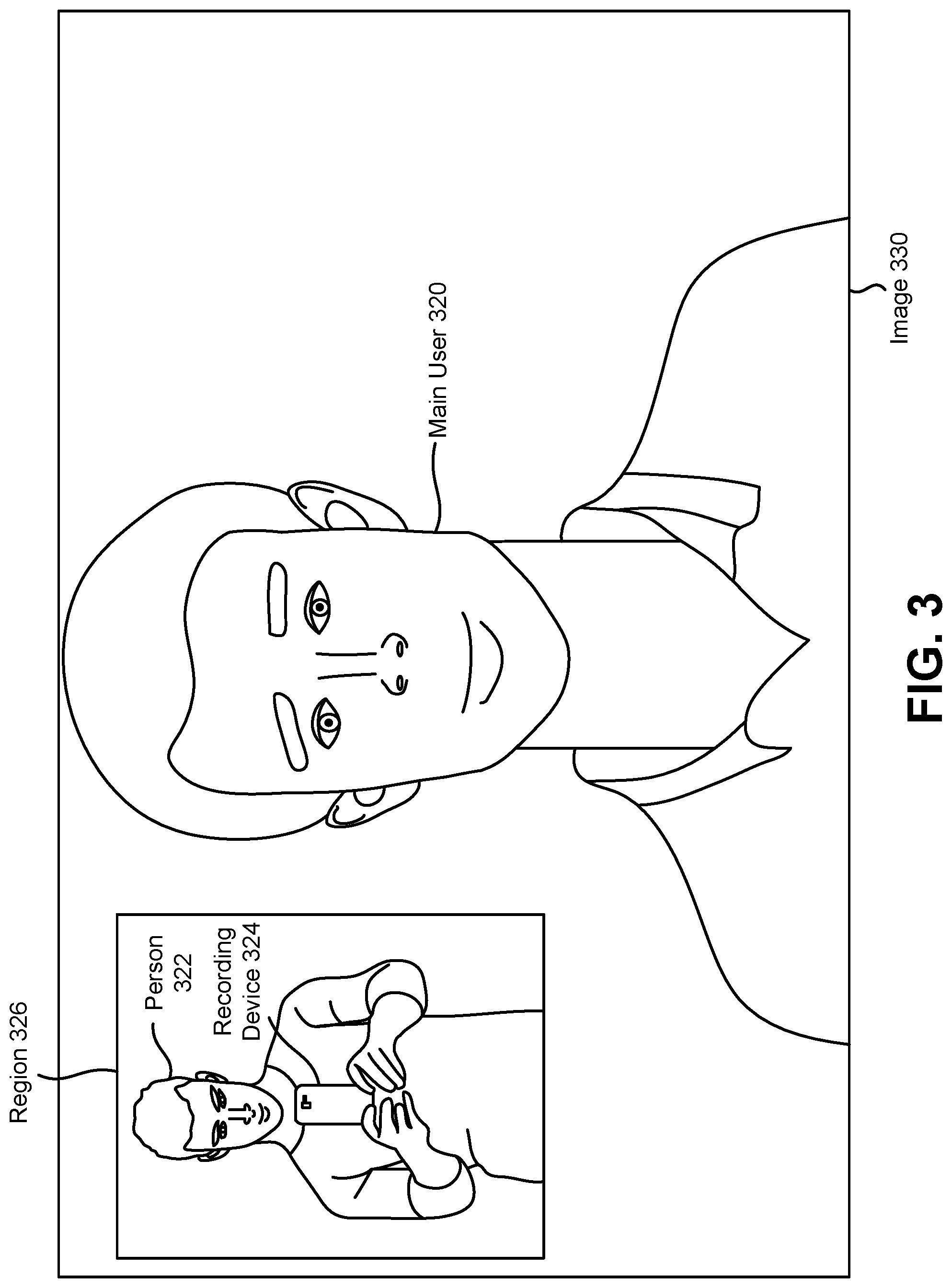 Patent US12586376 Figure 3 – Display device surveillance detection