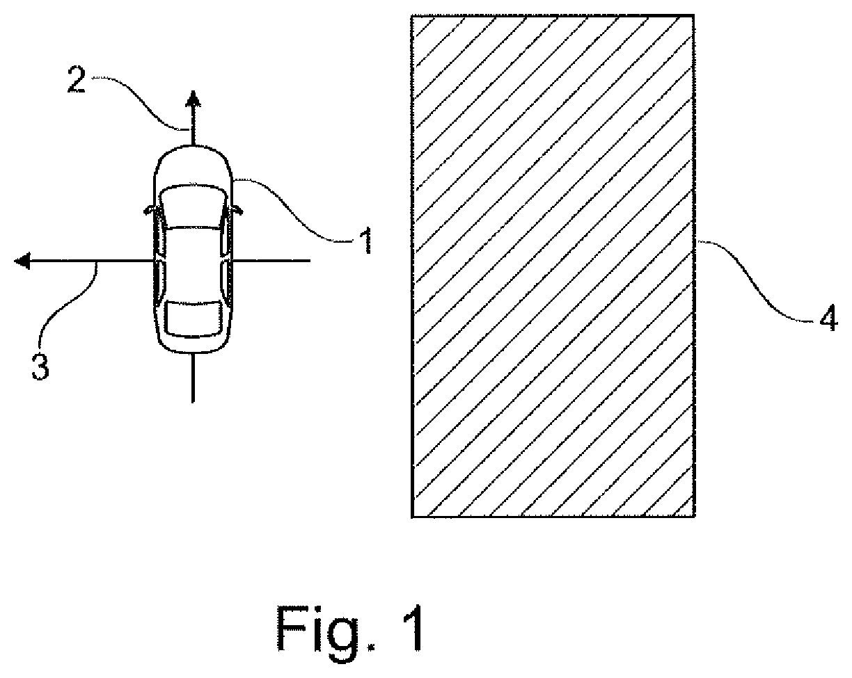 Patent US12586388 Figure 1 – Method for determining a free space in vehicle surroundings