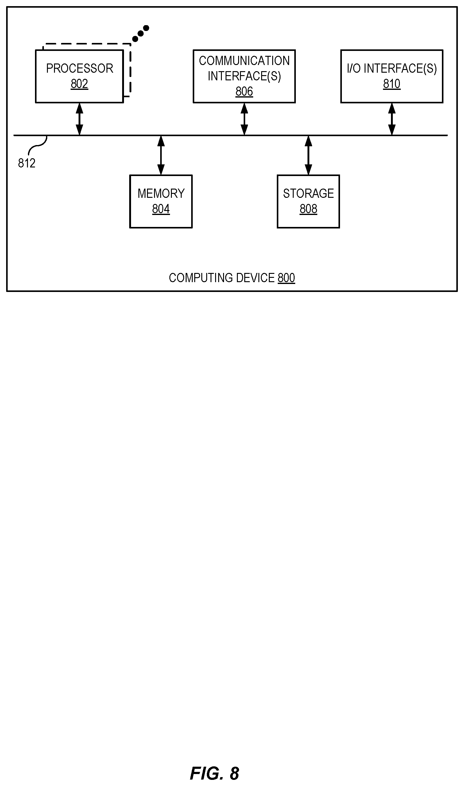 Patent US12586392 Figure 8 – Perturbation robust metric for evaluating image captions