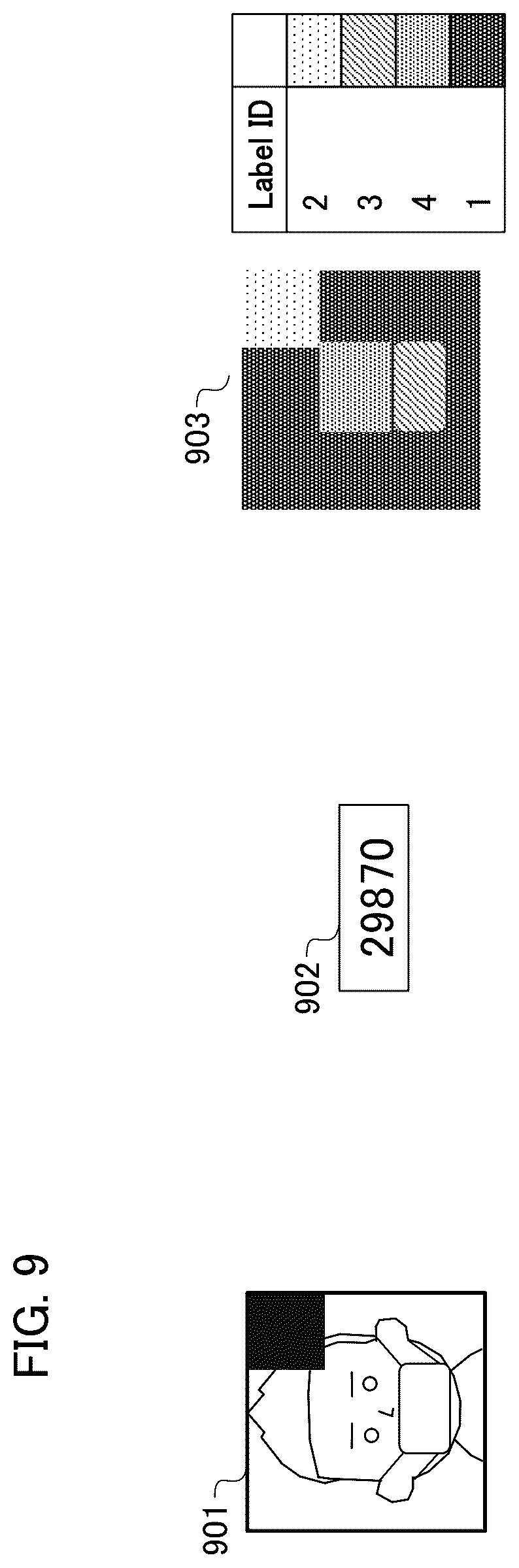 Patent US12586407 Figure 9 – Image processing device, image processing method, and storage medium for adjusting image parameters