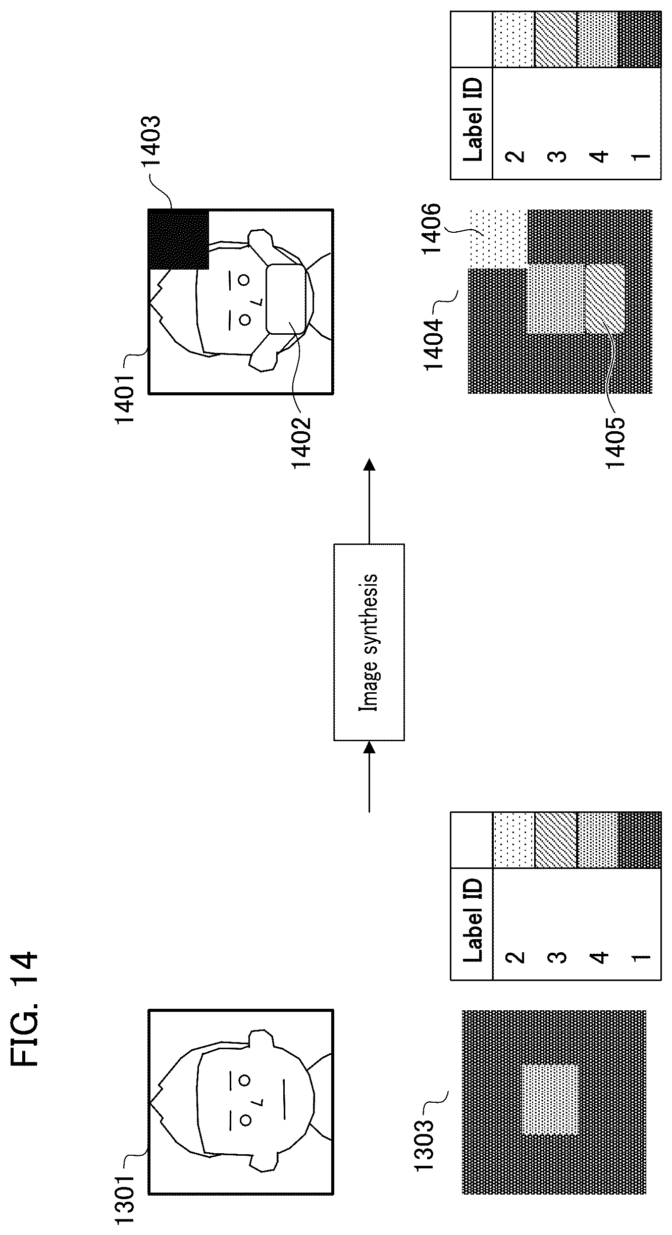 Patent US12586407 Figure 14 – Image processing device, image processing method, and storage medium for adjusting image parameters