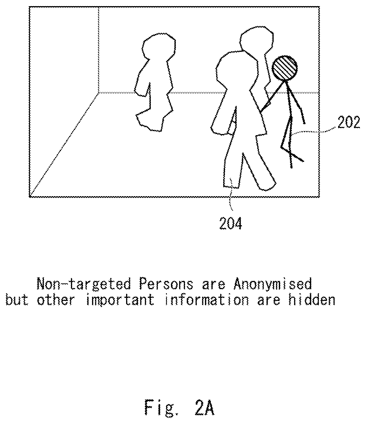 Patent US12586408 Figure 2 – Method and apparatus for cancelling anonymization for an area including a target