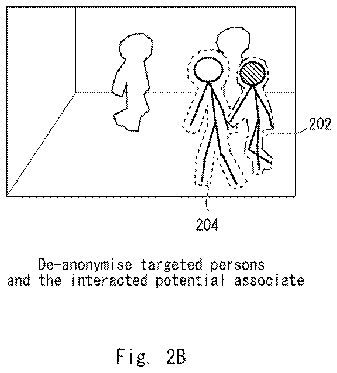 Patent US12586408 Figure 3 – Method and apparatus for cancelling anonymization for an area including a target