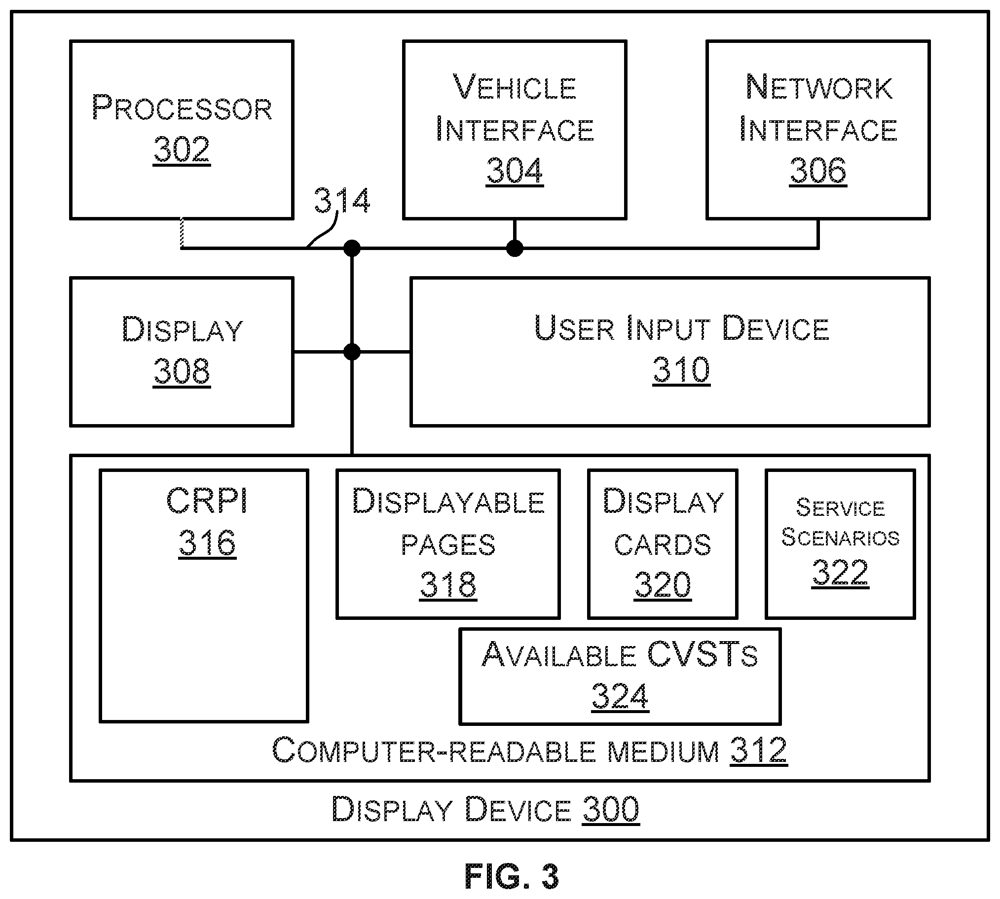 Patent US12586422 Figure 3 – Systems and methods of configuring vehicle service tools associated with display device based on operating condition of vehicle
