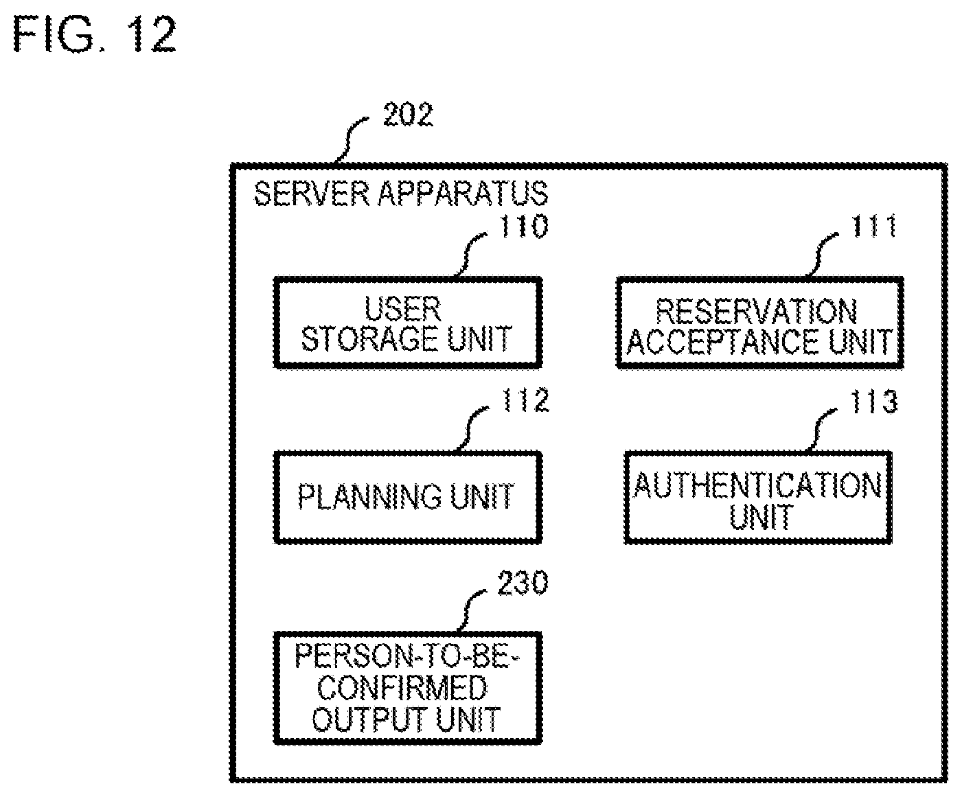 Patent US12586430 Figure 12 – Operation management system, operation management apparatus, operation management method, and non-transitory storage medium