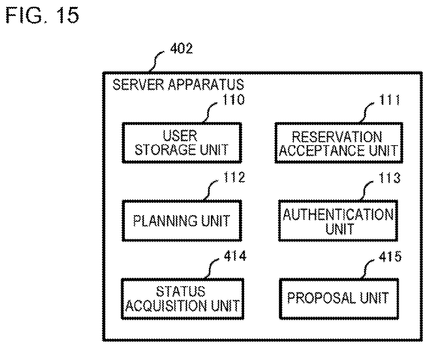 Patent US12586430 Figure 15 – Operation management system, operation management apparatus, operation management method, and non-transitory storage medium