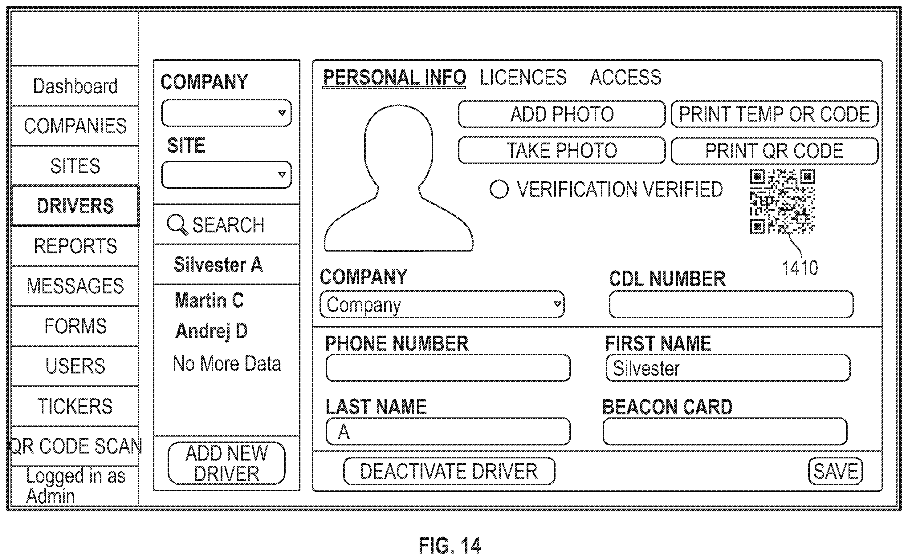 Patent US12586431 Figure 12 – Secure access to trailer connectors