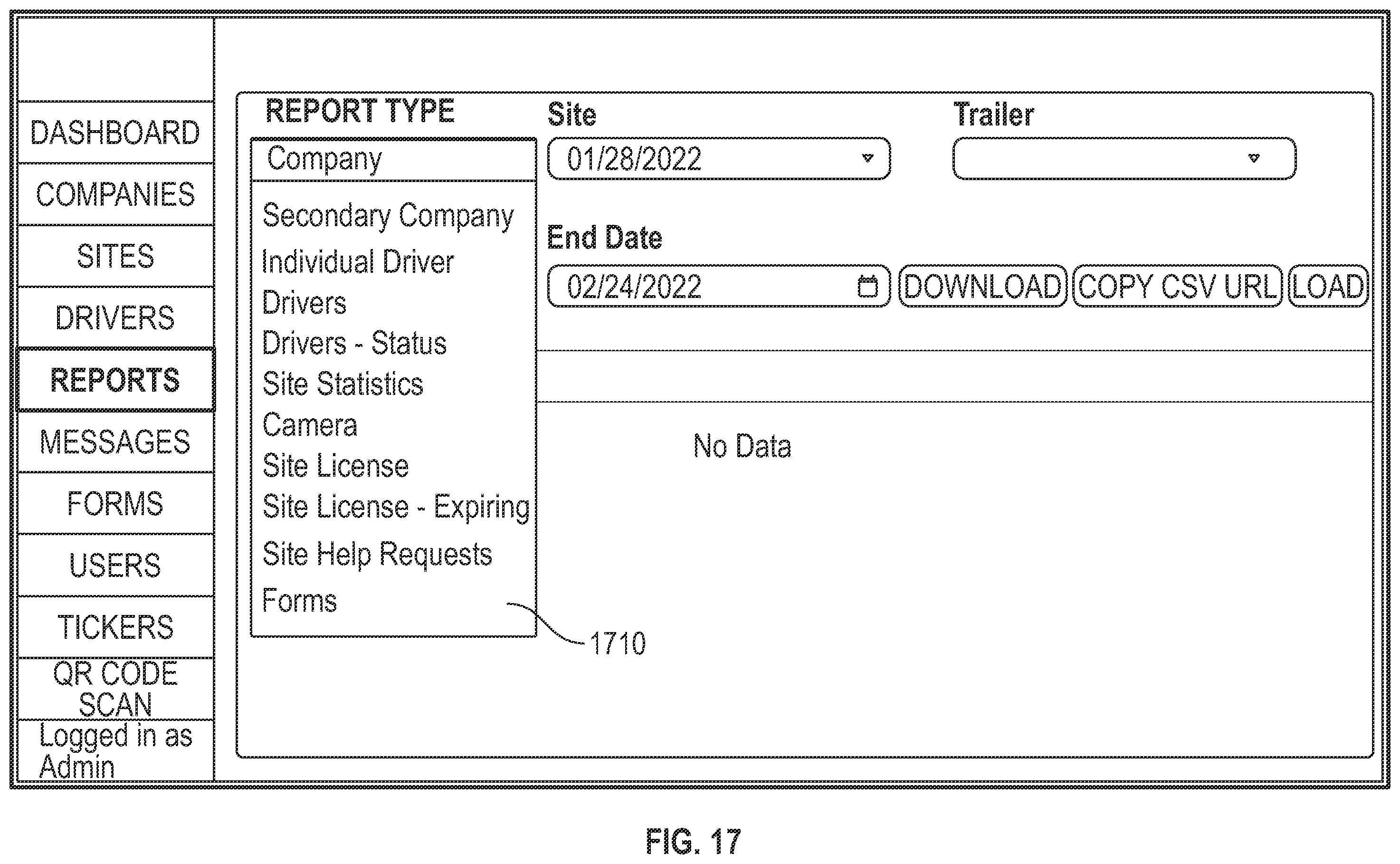 Patent US12586431 Figure 15 – Secure access to trailer connectors
