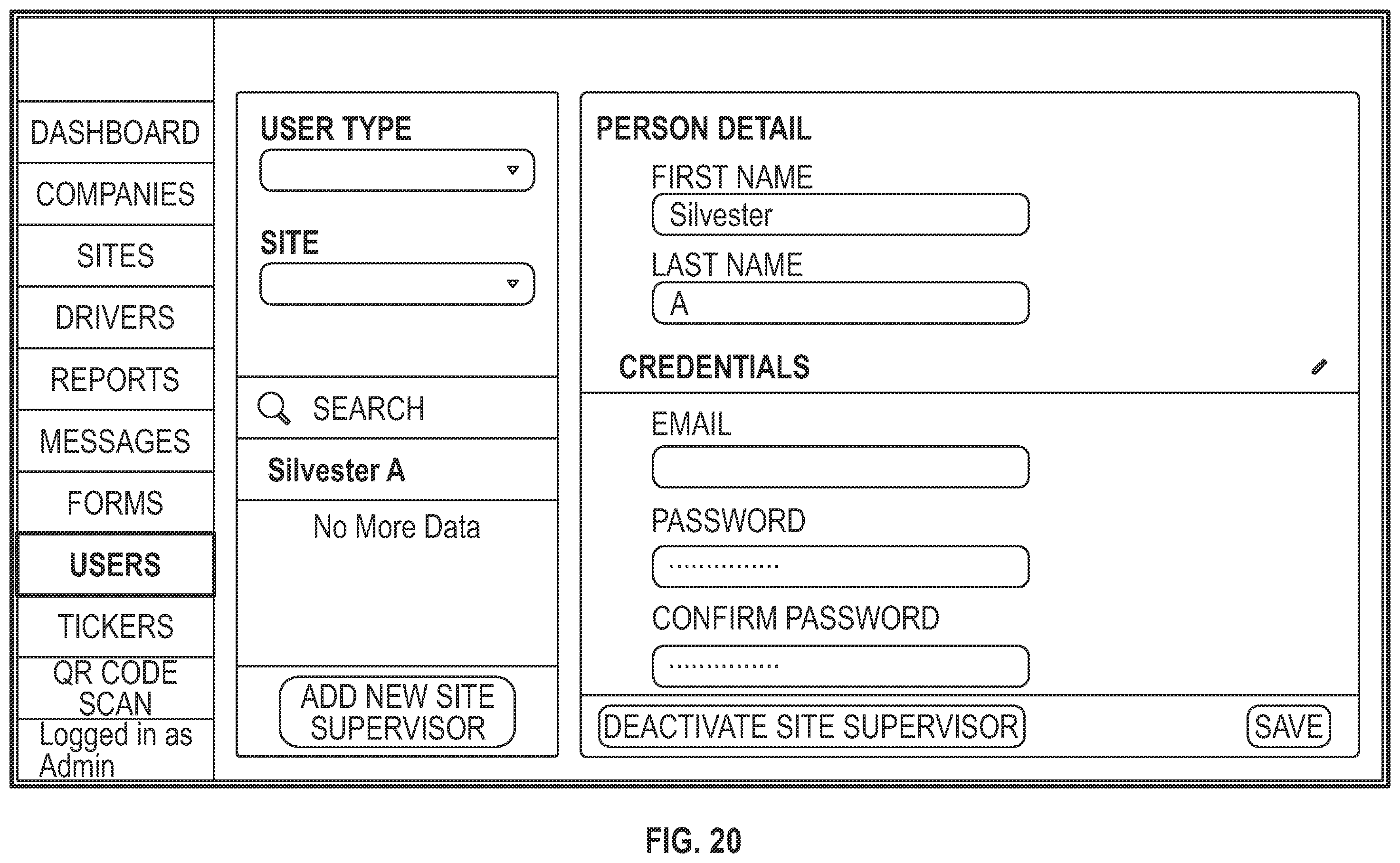 Patent US12586431 Figure 18 – Secure access to trailer connectors