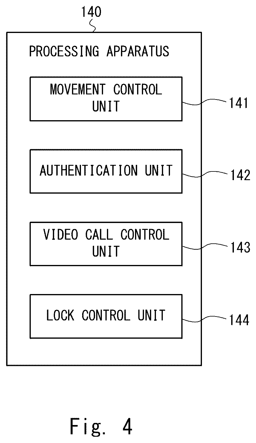 Patent US12586433 Figure 4 – Package hand-over apparatus, package hand-over method, and program