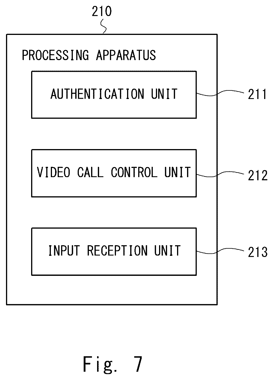 Patent US12586433 Figure 7 – Package hand-over apparatus, package hand-over method, and program