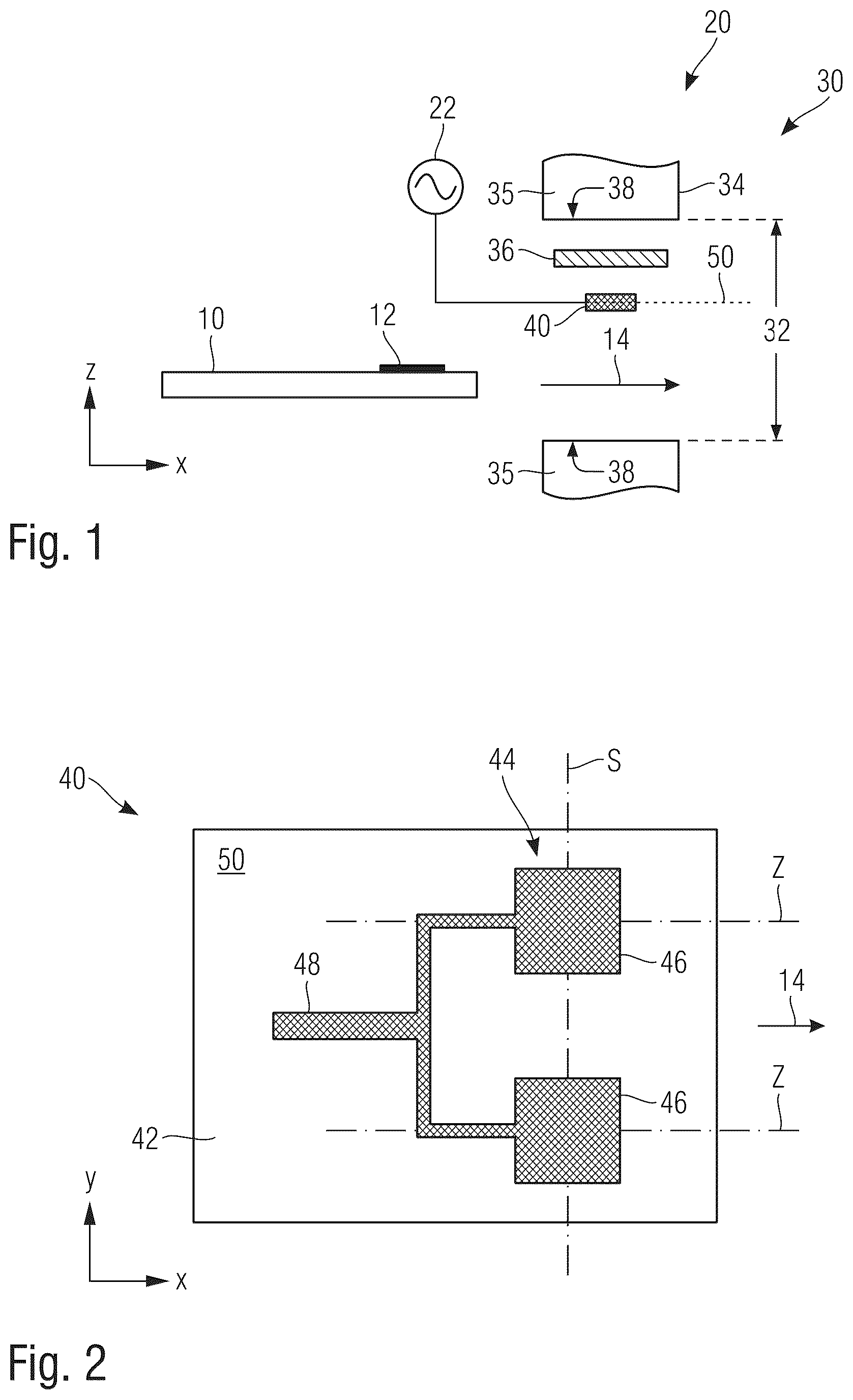 Patent US12586435 Figure 1 – Sensor element, test device, and method for testing a data carrier having a spin resonance feature
