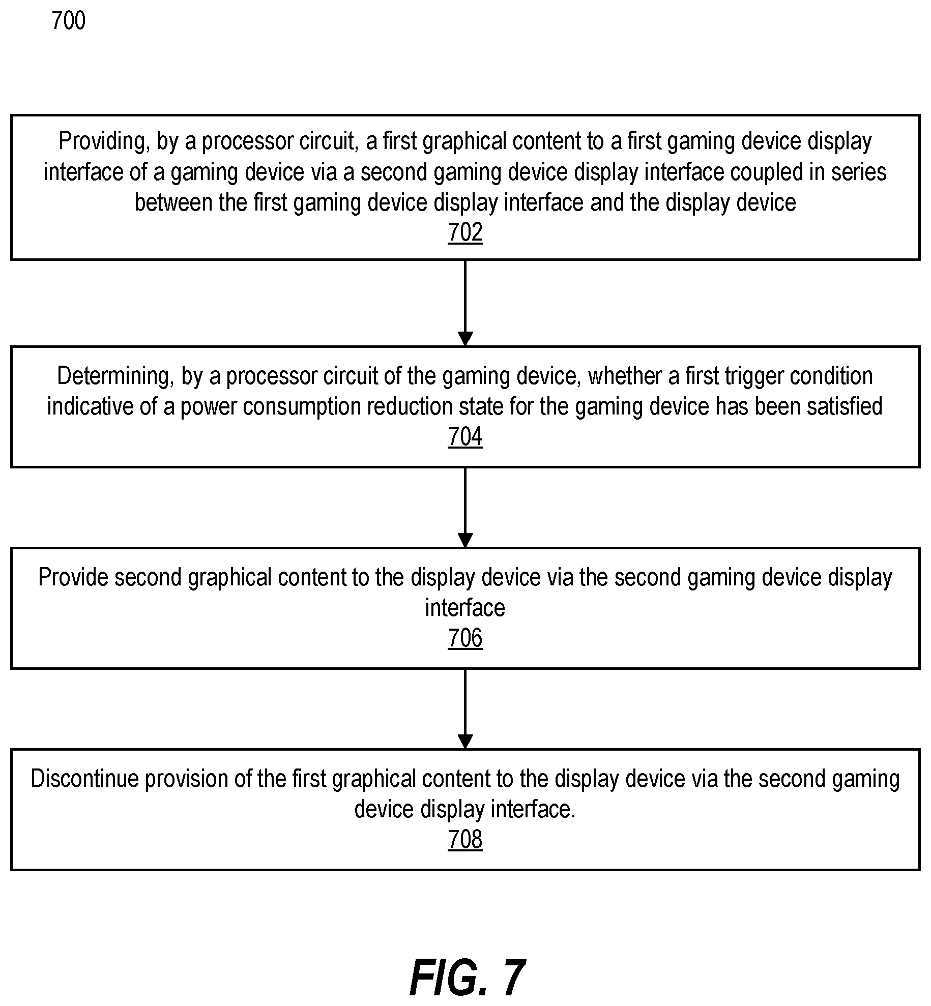 Patent US12586437 Figure 10 – Controlling power consumption in graphics components of gaming devices