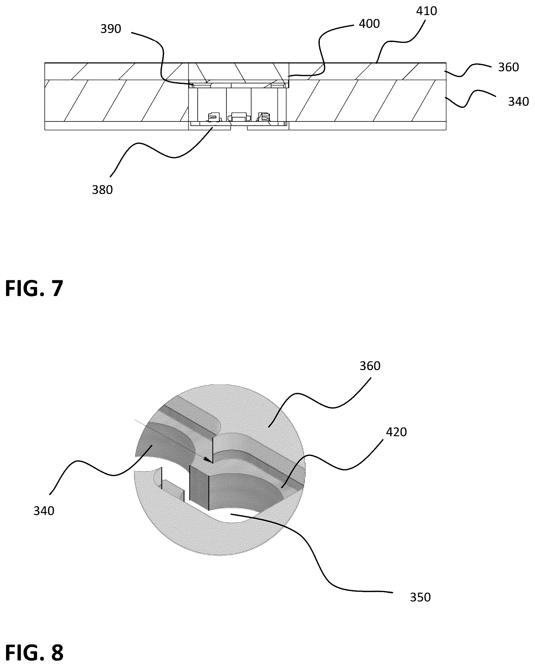 Patent US12586438 Figure 7 – Lighted gaming table