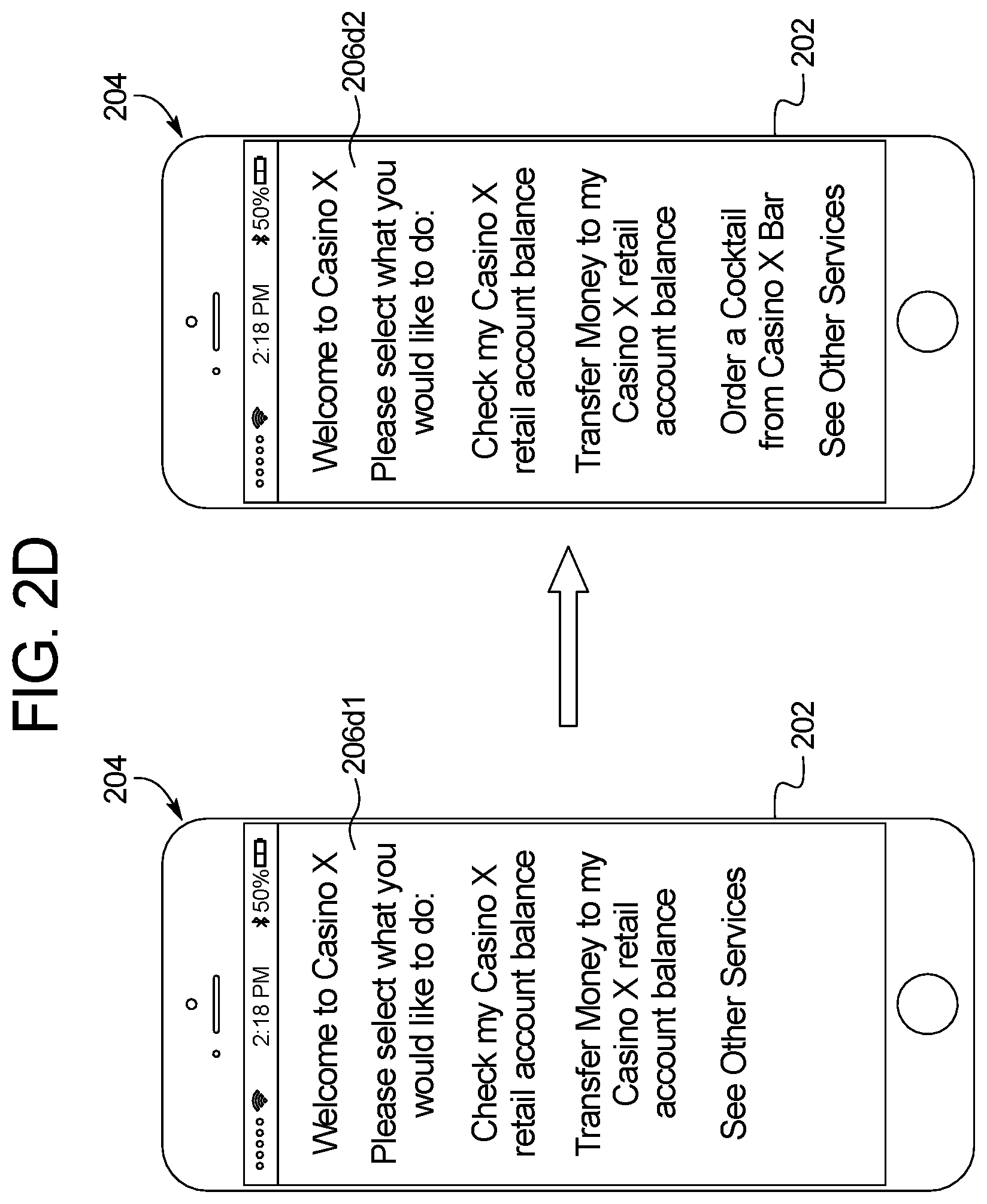 Patent US12586439 Figure 5 – System and method for modifying gaming establishment mobile device application