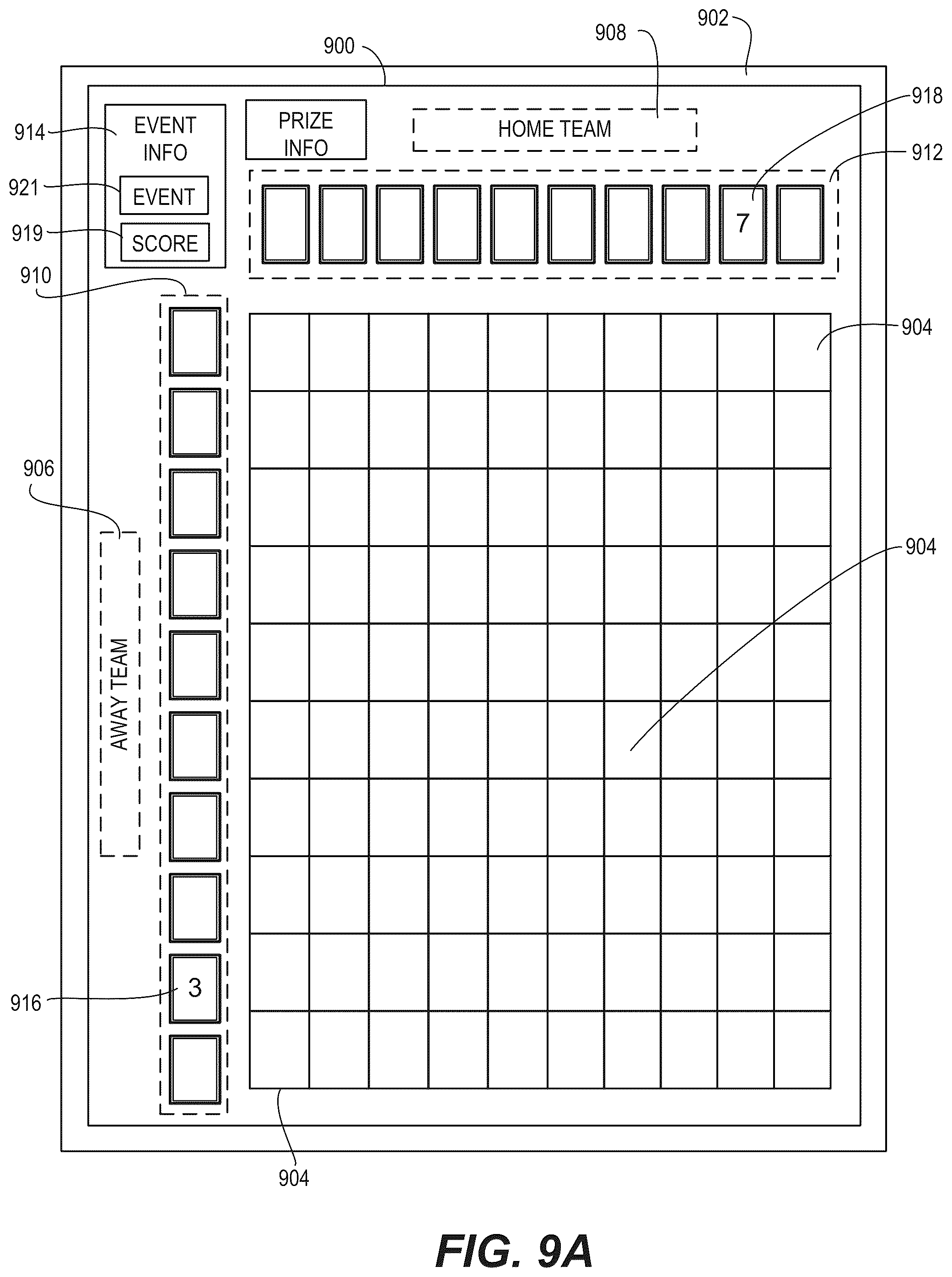 Patent US12586444 Figure 7 – Computer-implemented systems and methods for implementing matrix-based online gaming