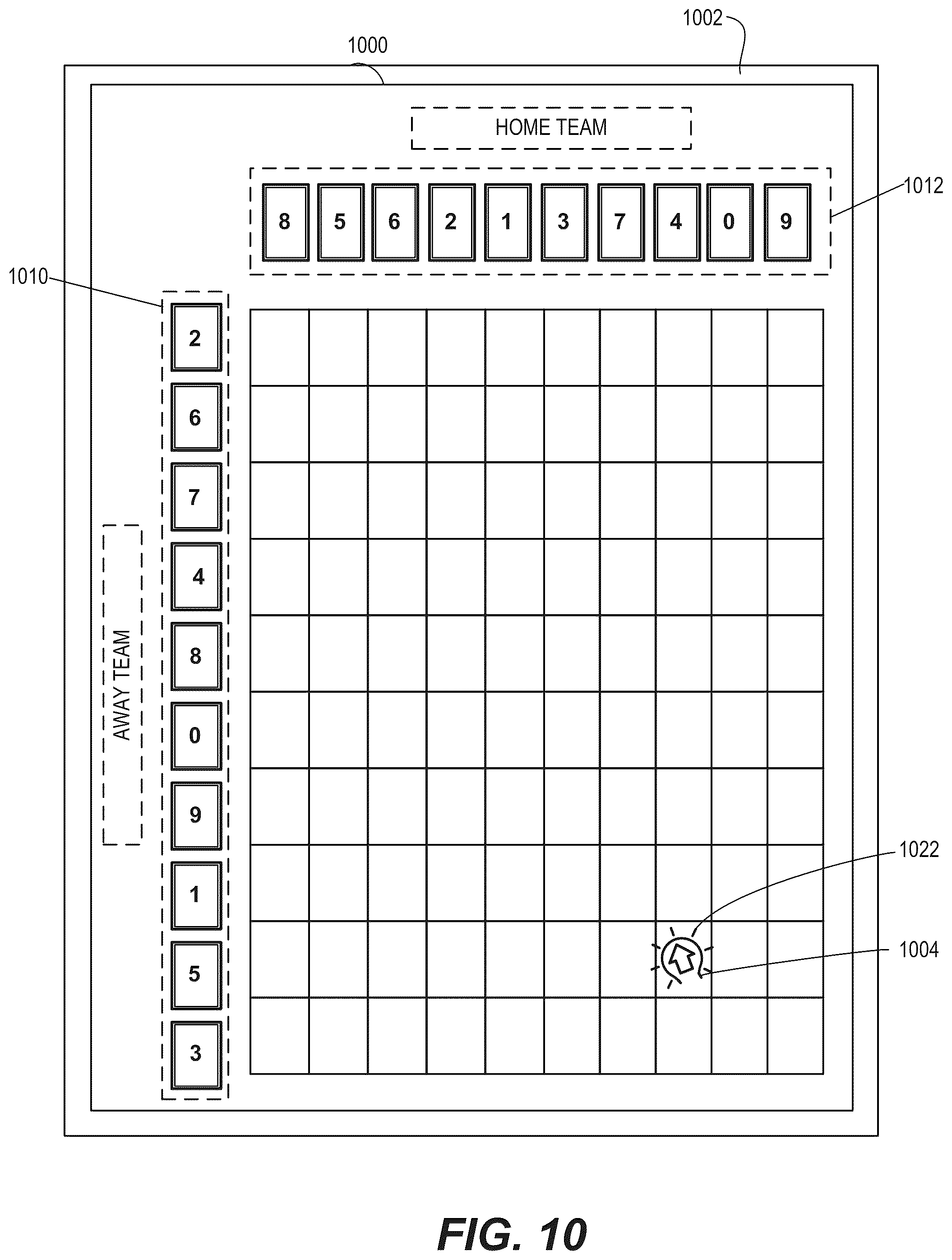 Patent US12586444 Figure 18 – Computer-implemented systems and methods for implementing matrix-based online gaming