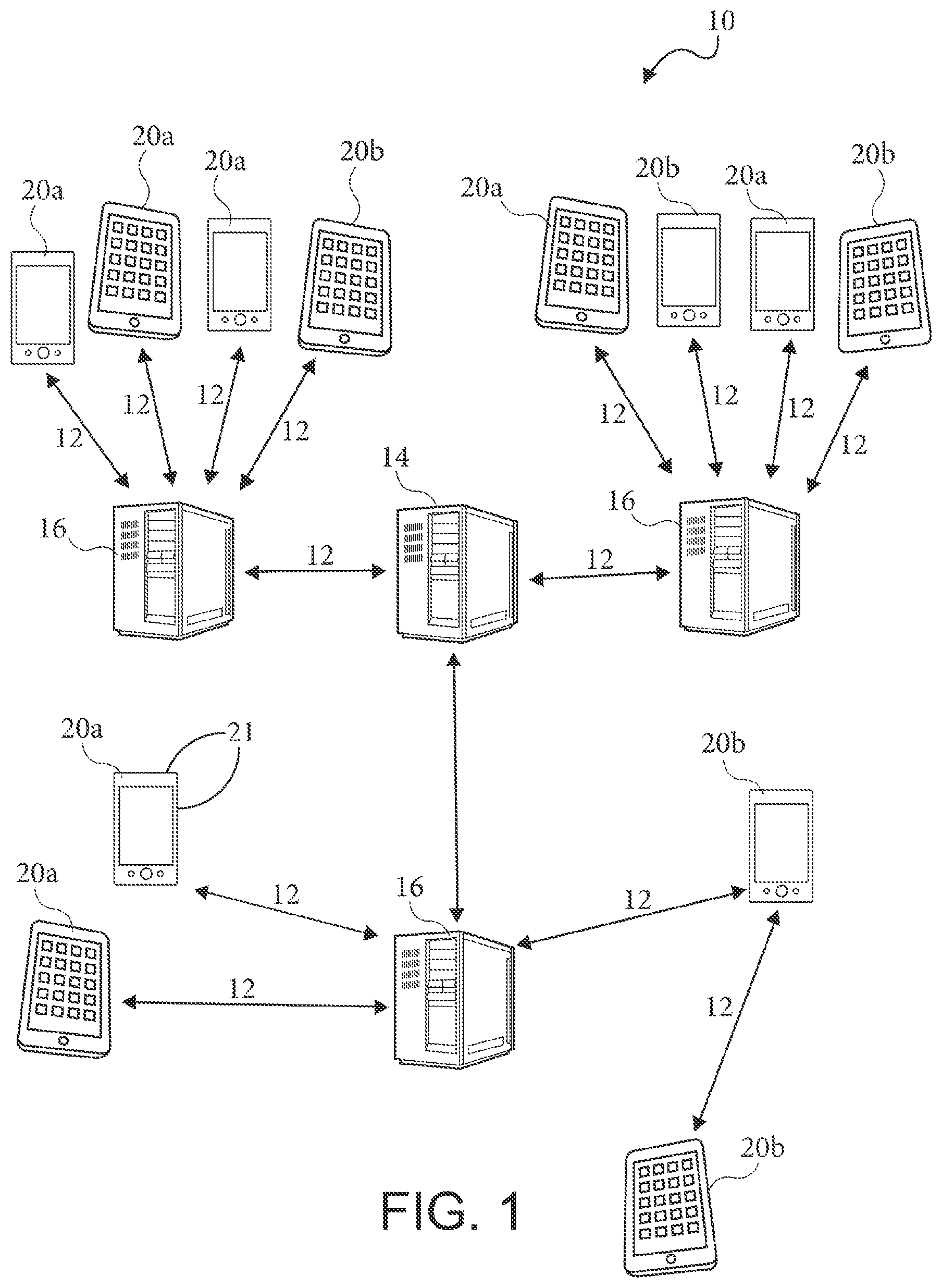 Patent US12586449 Figure 1 – Mobile device platform for automated visual retail product recognition