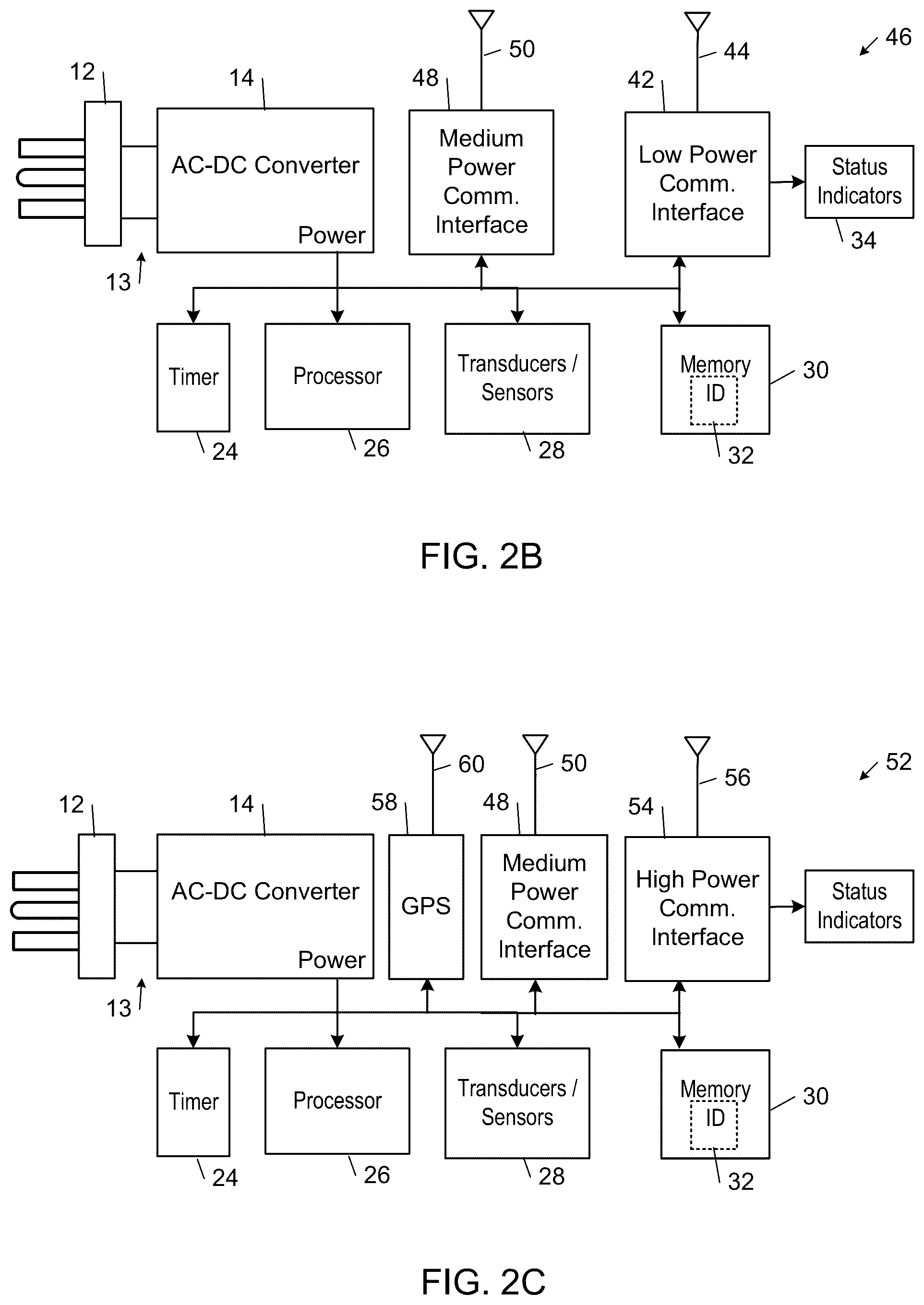 Patent US12586450 Figure 2 – Line-powered wireless communications systems