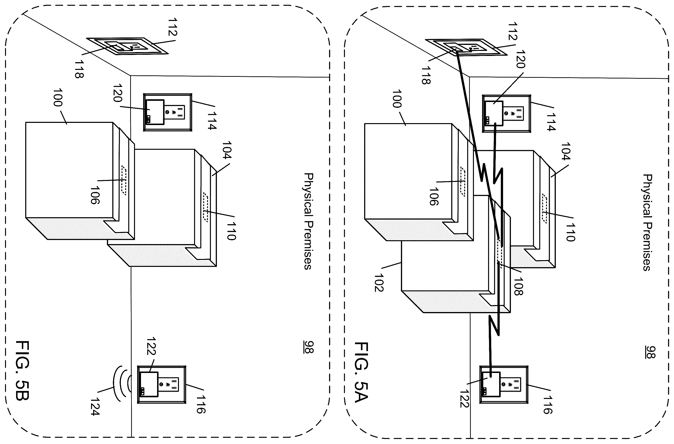 Patent US12586450 Figure 4 – Line-powered wireless communications systems
