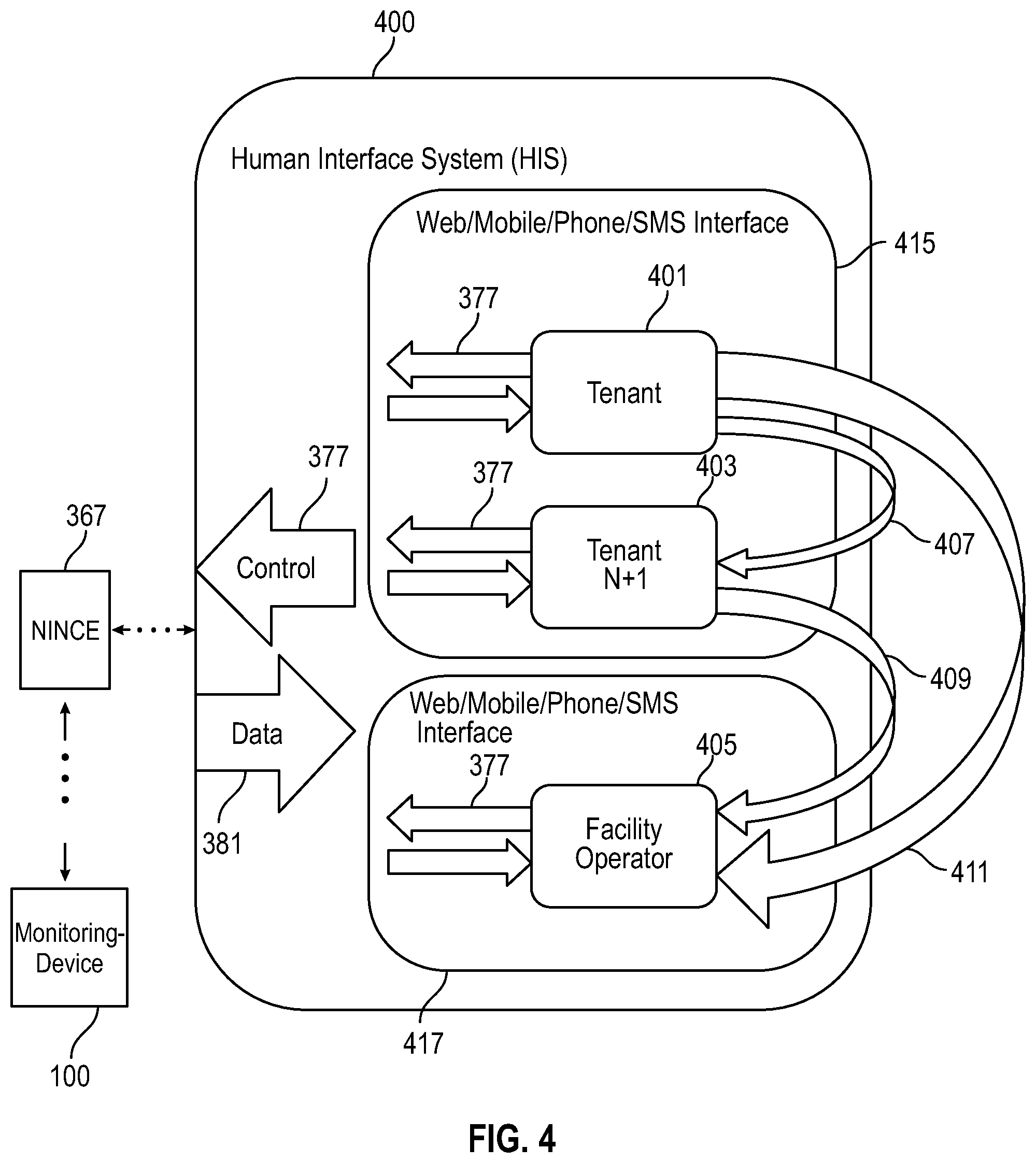 Patent US12586455 Figure 7 – Devices, systems, and methods for monitoring controlled spaces for transitory uses