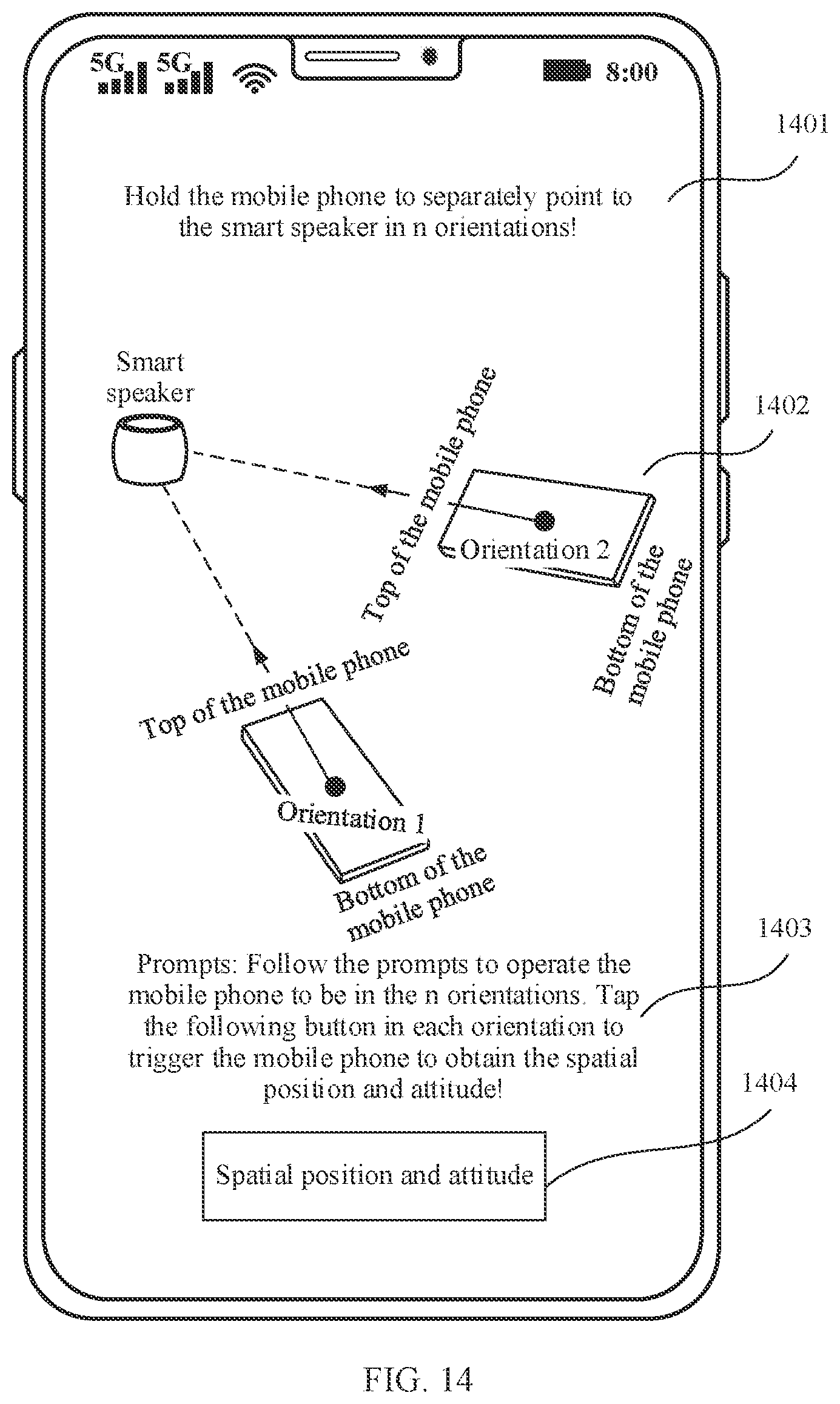 Patent US12586457 Figure 14 – Home device position marking method and electronic device