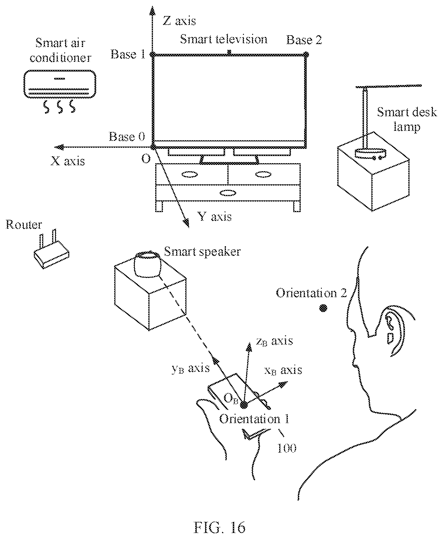 Patent US12586457 Figure 16 – Home device position marking method and electronic device