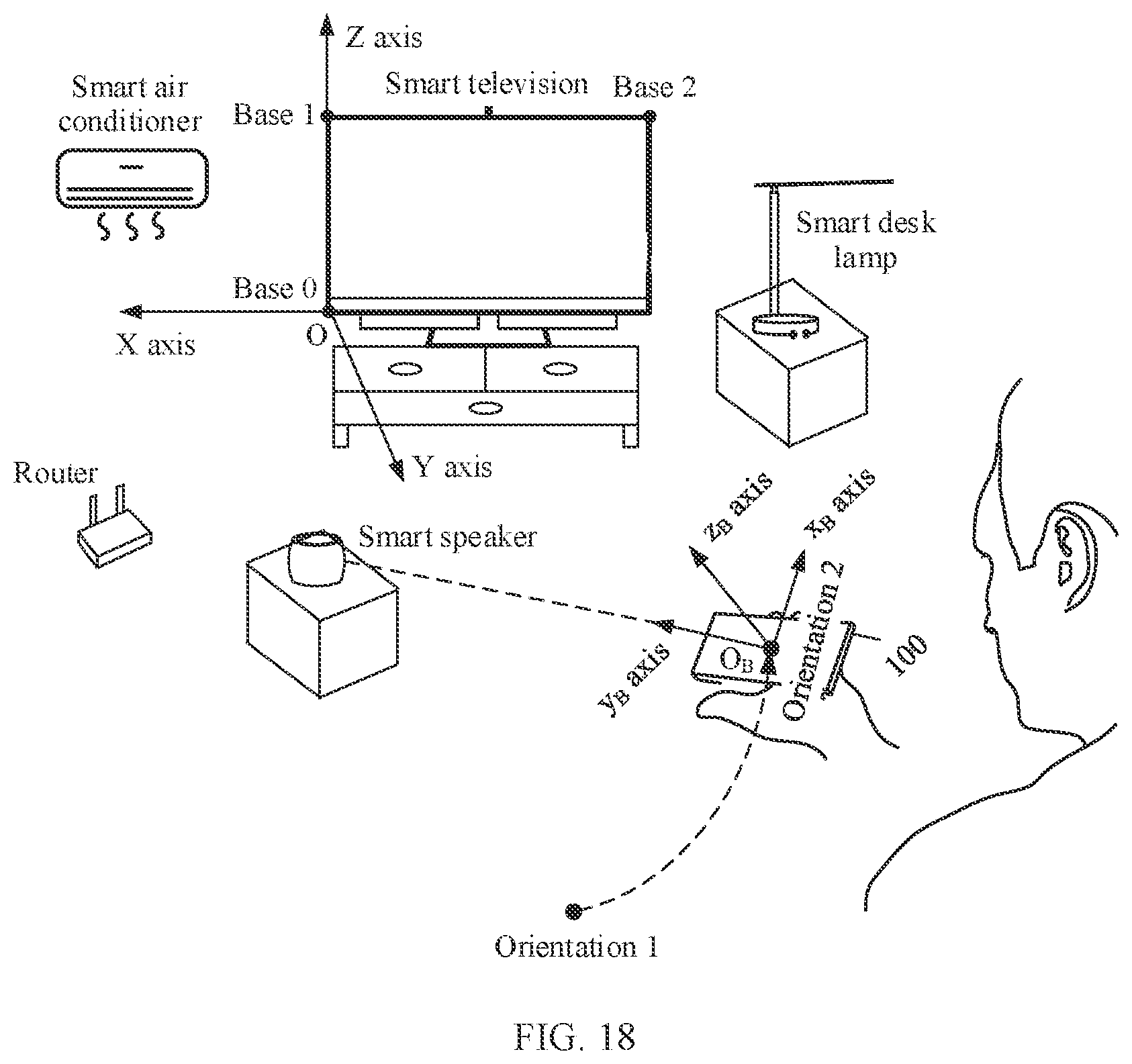 Patent US12586457 Figure 18 – Home device position marking method and electronic device