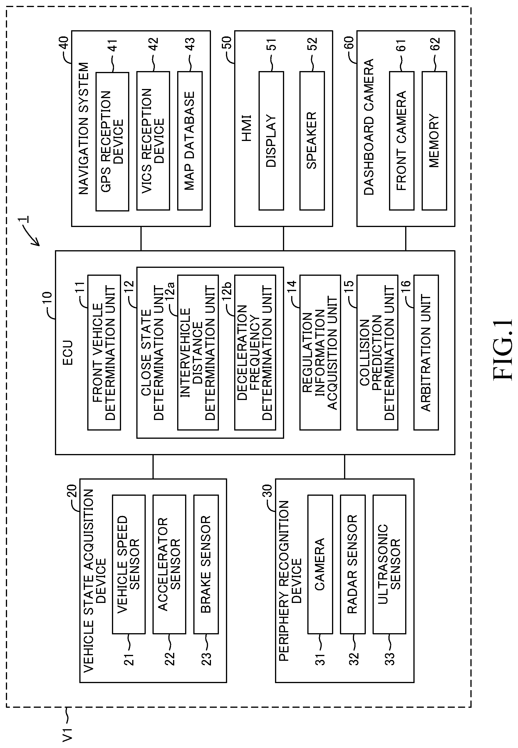 Patent US12586463 Figure 1 – Determination device, determination method, and program