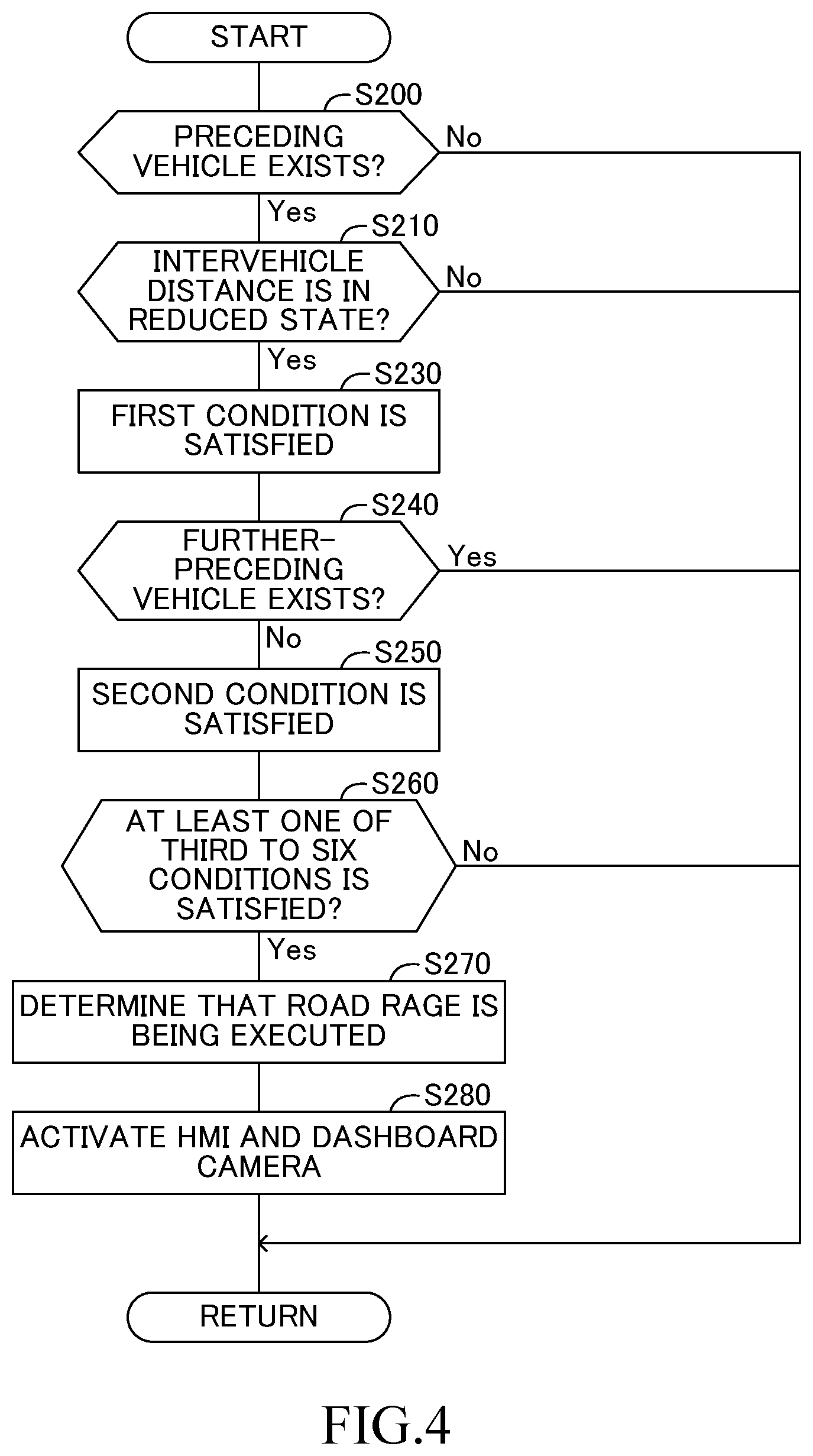 Patent US12586463 Figure 4 – Determination device, determination method, and program