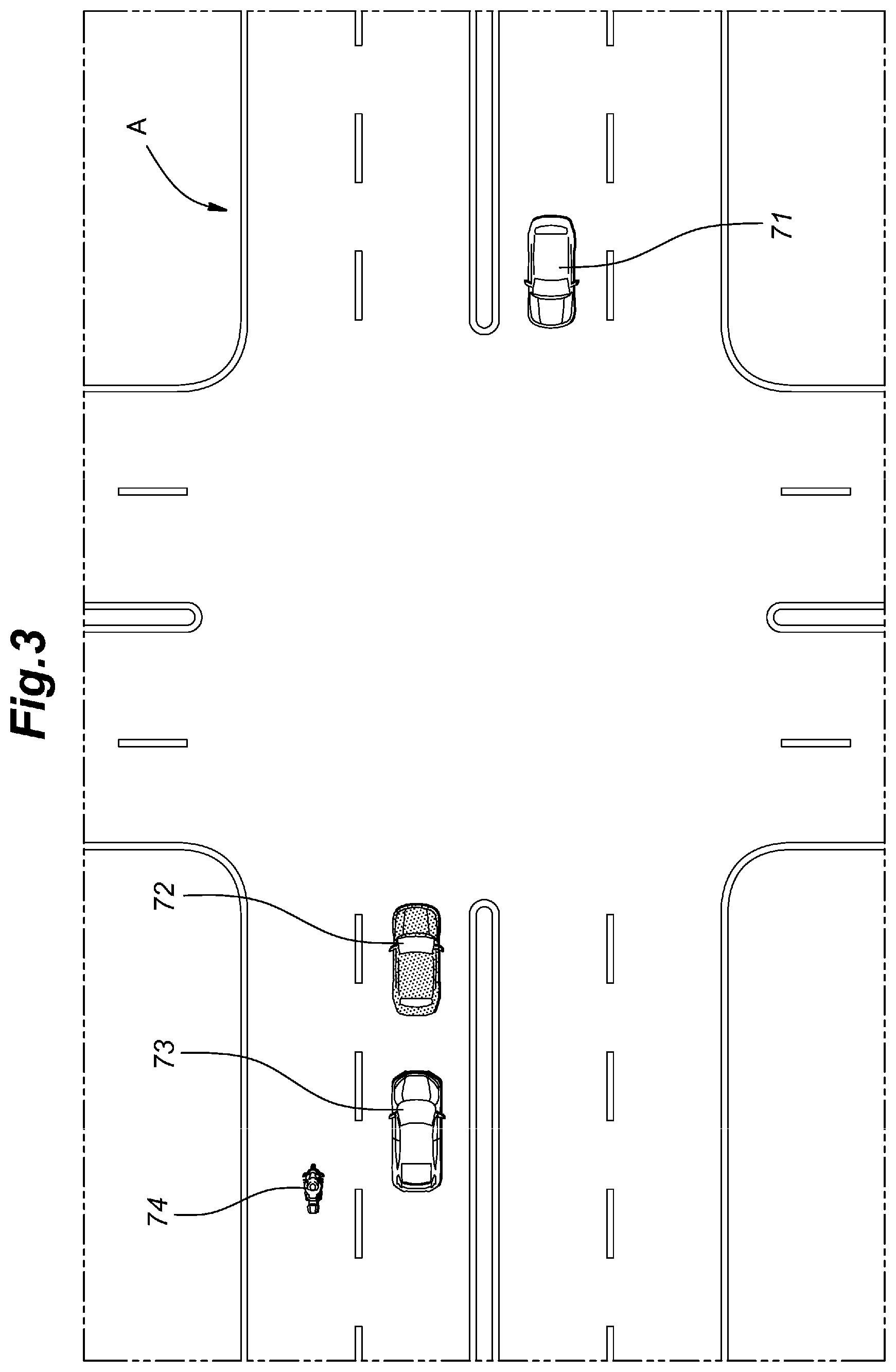 Patent US12586466 Figure 3 – Traffic safety assistance system