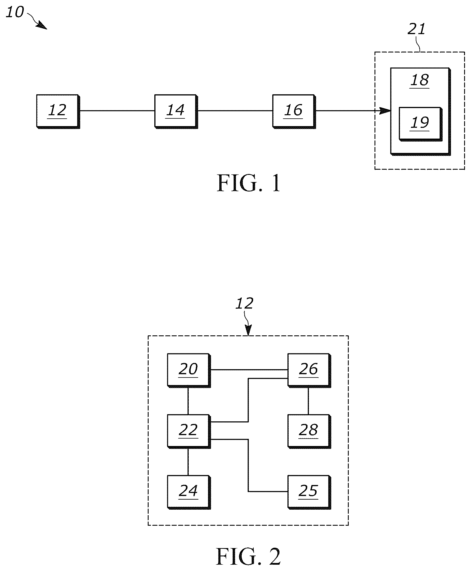 Patent US12586467 Figure 1 – Connected-vehicle interface module and method of use