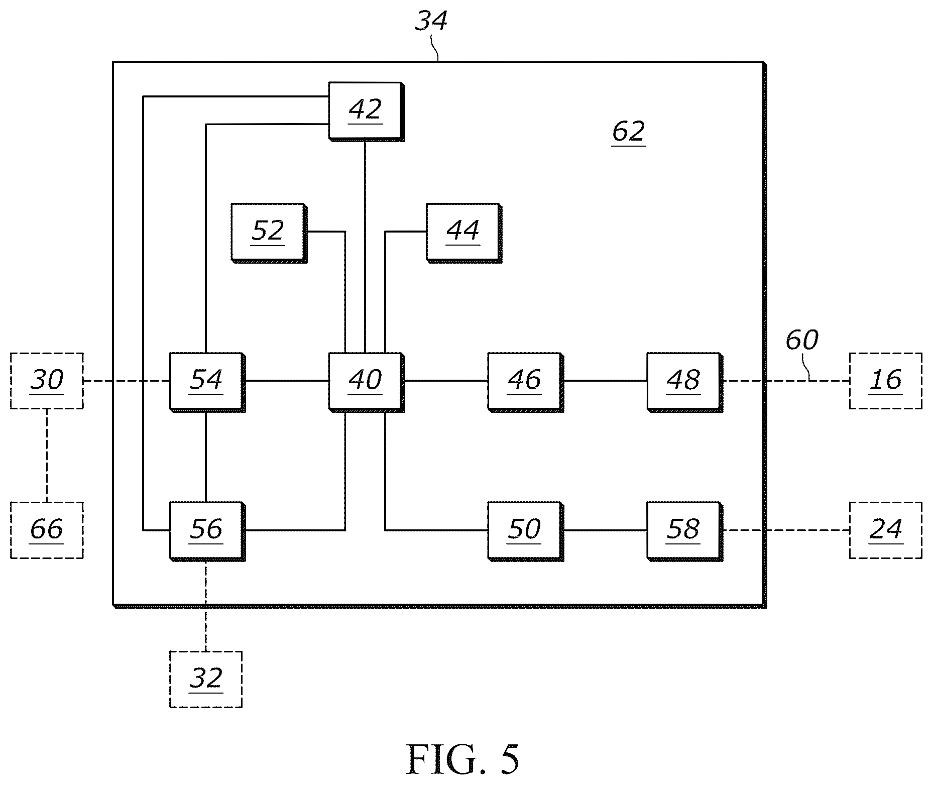 Patent US12586467 Figure 3 – Connected-vehicle interface module and method of use