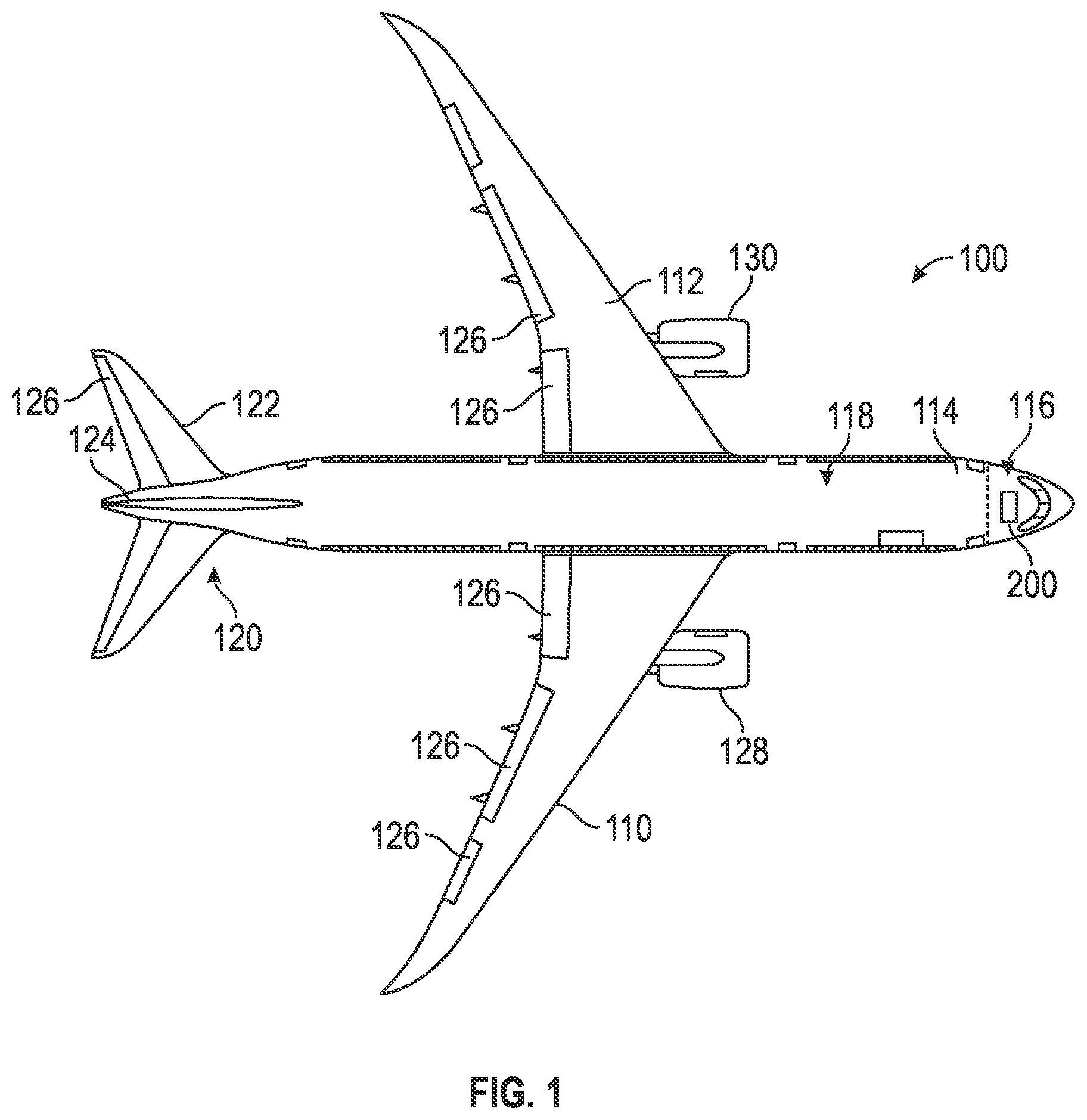 Patent US12586473 Figure 1 – System and method to build a flyable holding pattern entry trajectory when the available space is limited