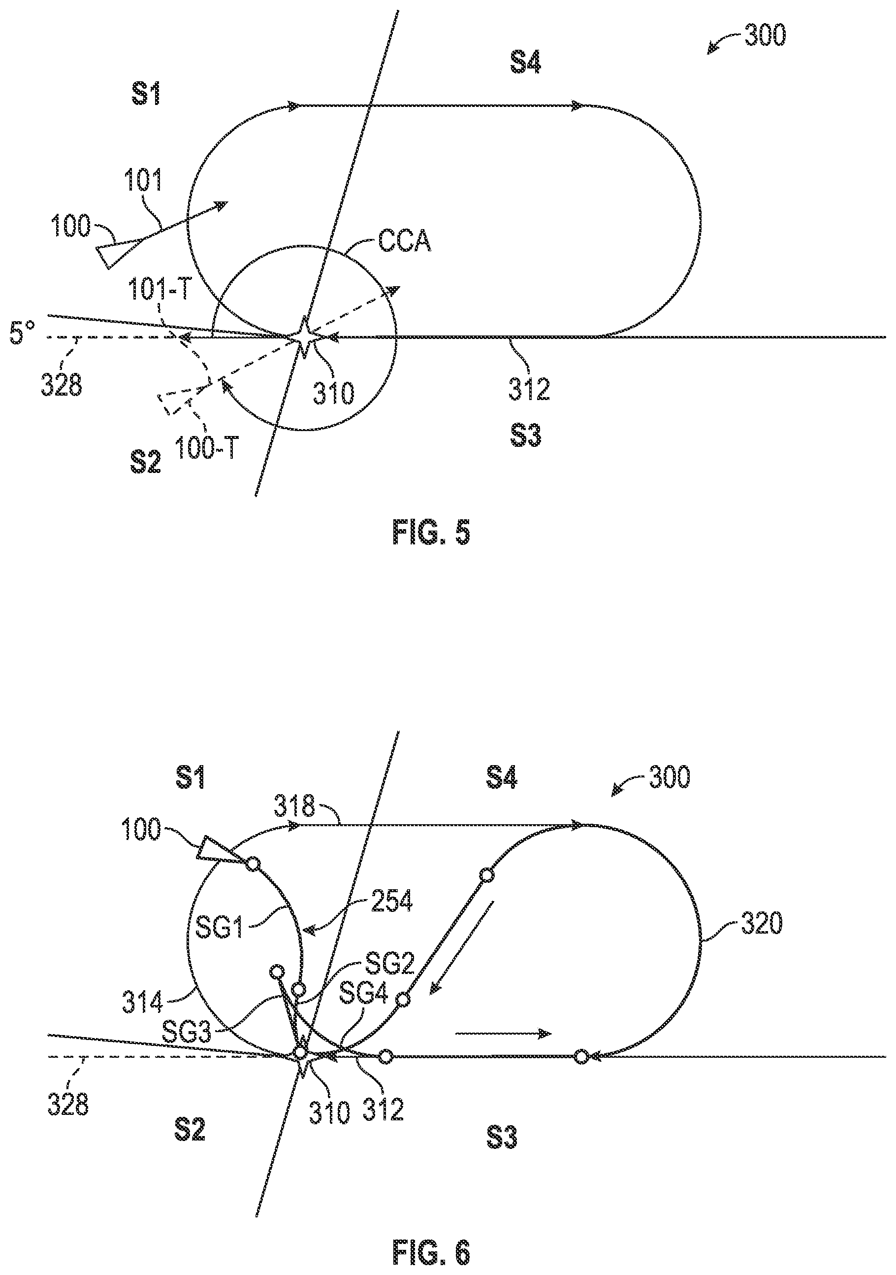 Patent US12586473 Figure 4 – System and method to build a flyable holding pattern entry trajectory when the available space is limited