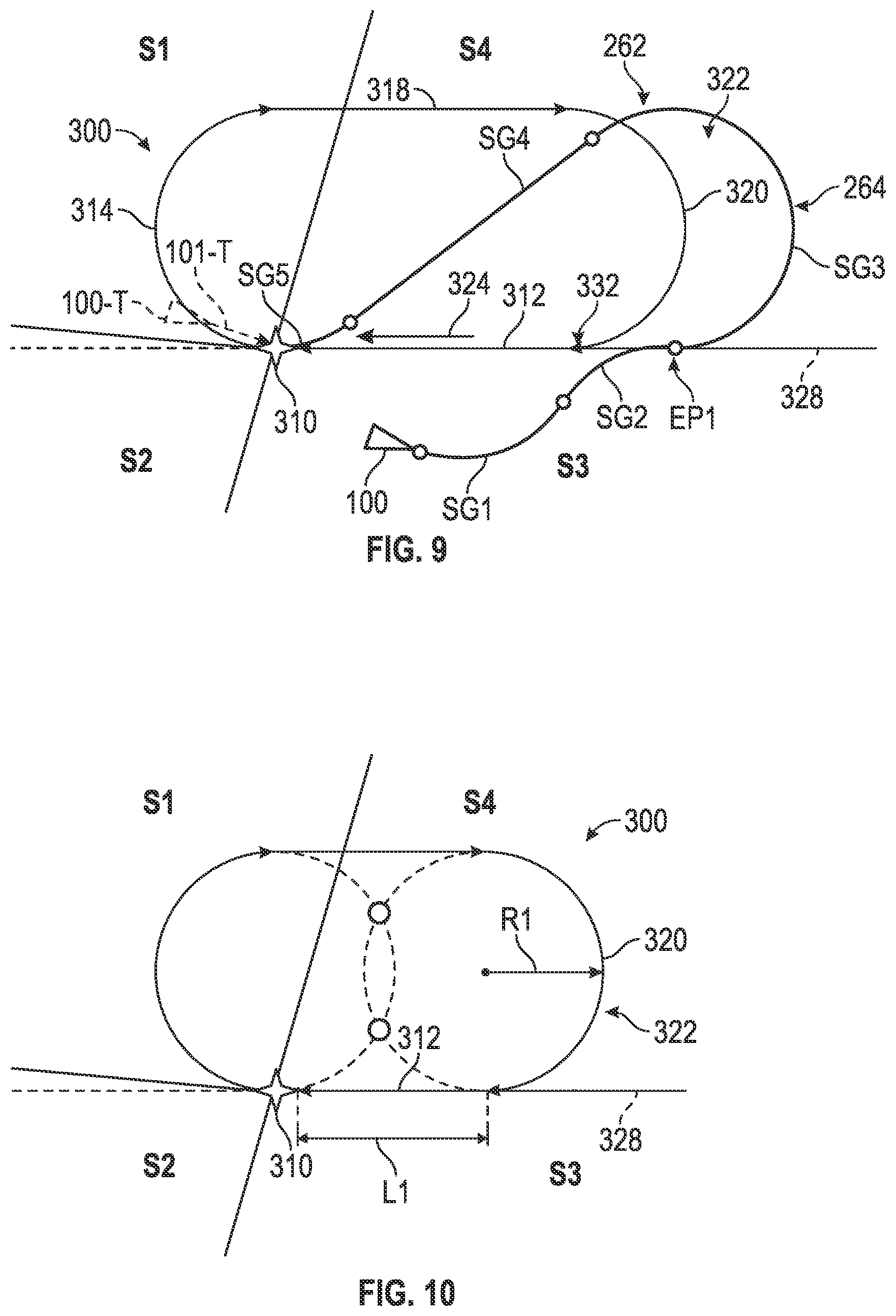 Patent US12586473 Figure 6 – System and method to build a flyable holding pattern entry trajectory when the available space is limited