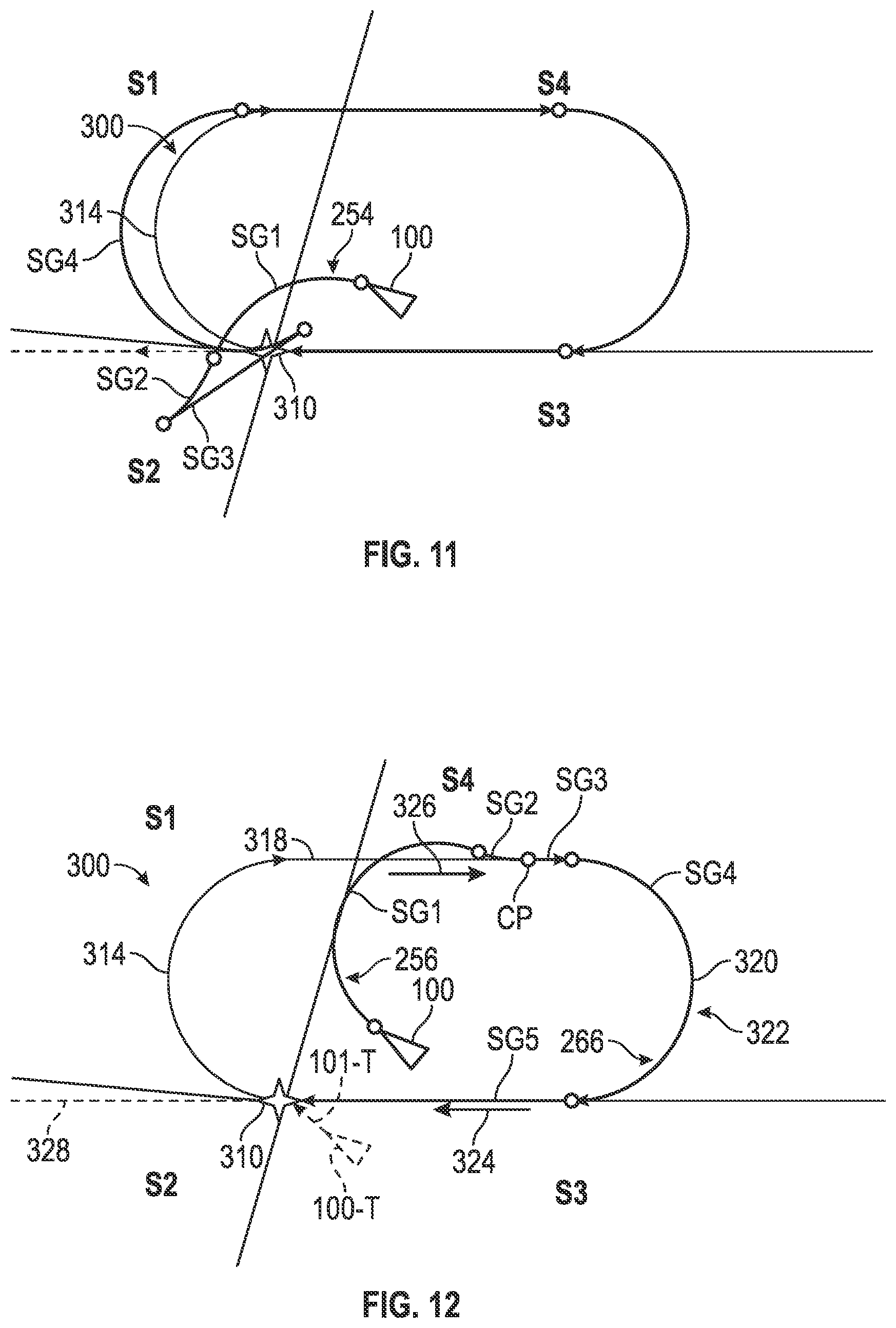 Patent US12586473 Figure 7 – System and method to build a flyable holding pattern entry trajectory when the available space is limited