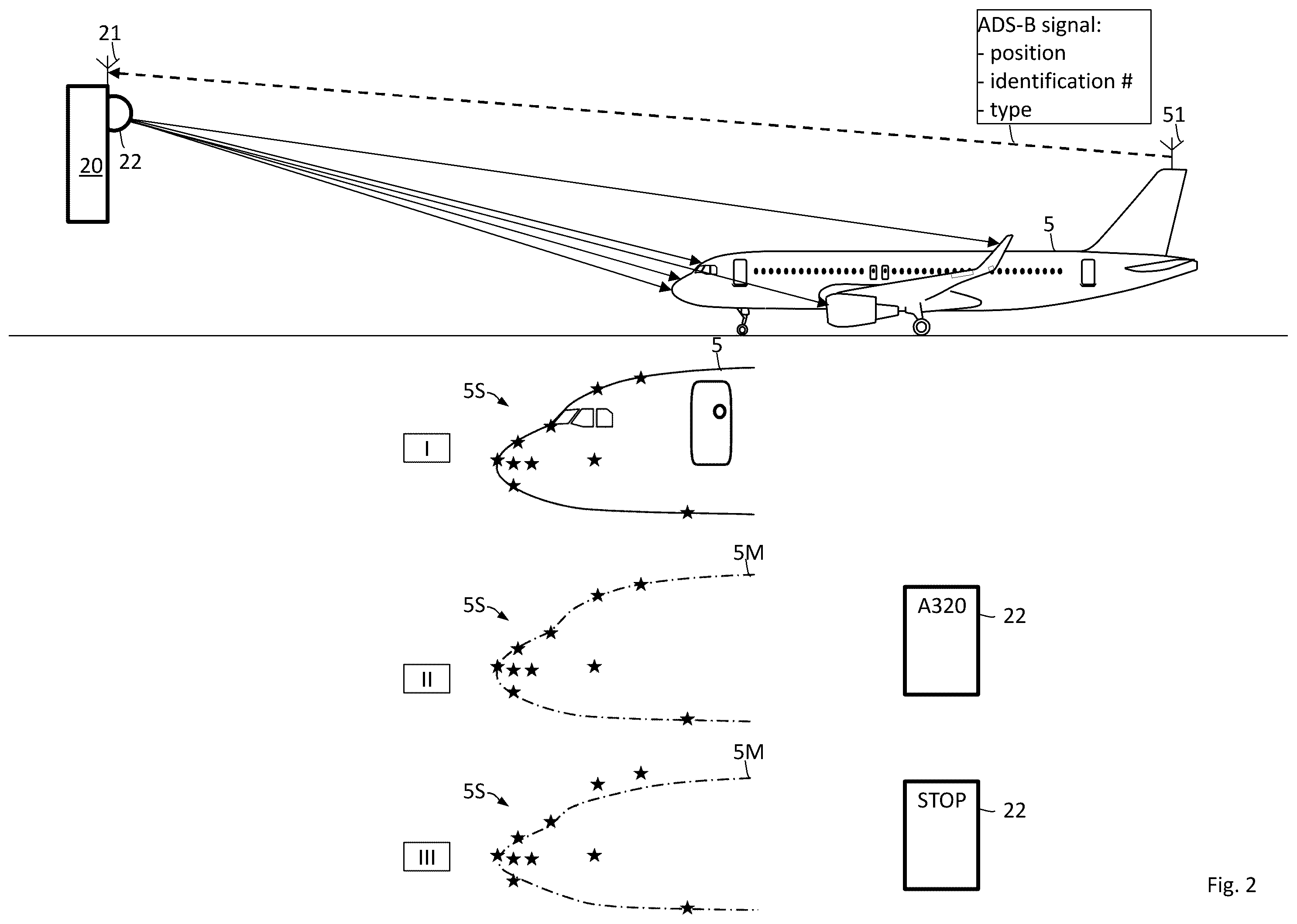 Patent US12586474 Figure 2 – Visual docking guidance system