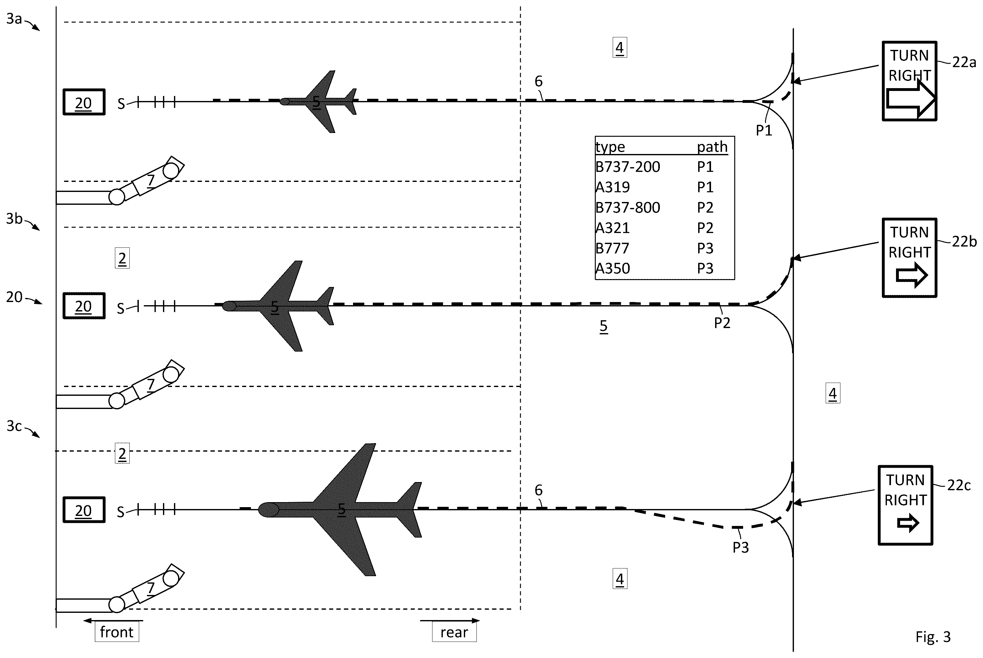 Patent US12586474 Figure 3 – Visual docking guidance system