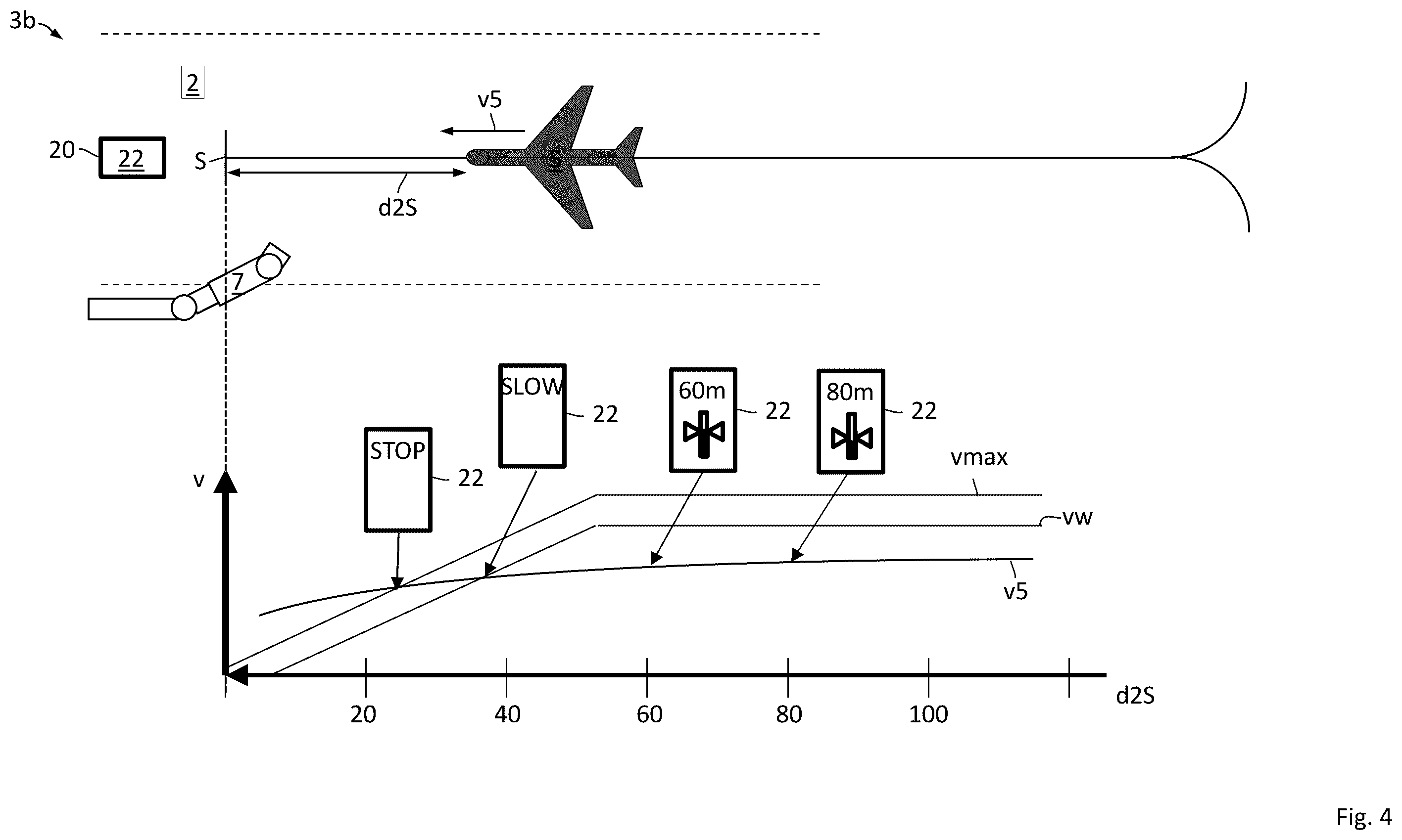 Patent US12586474 Figure 4 – Visual docking guidance system