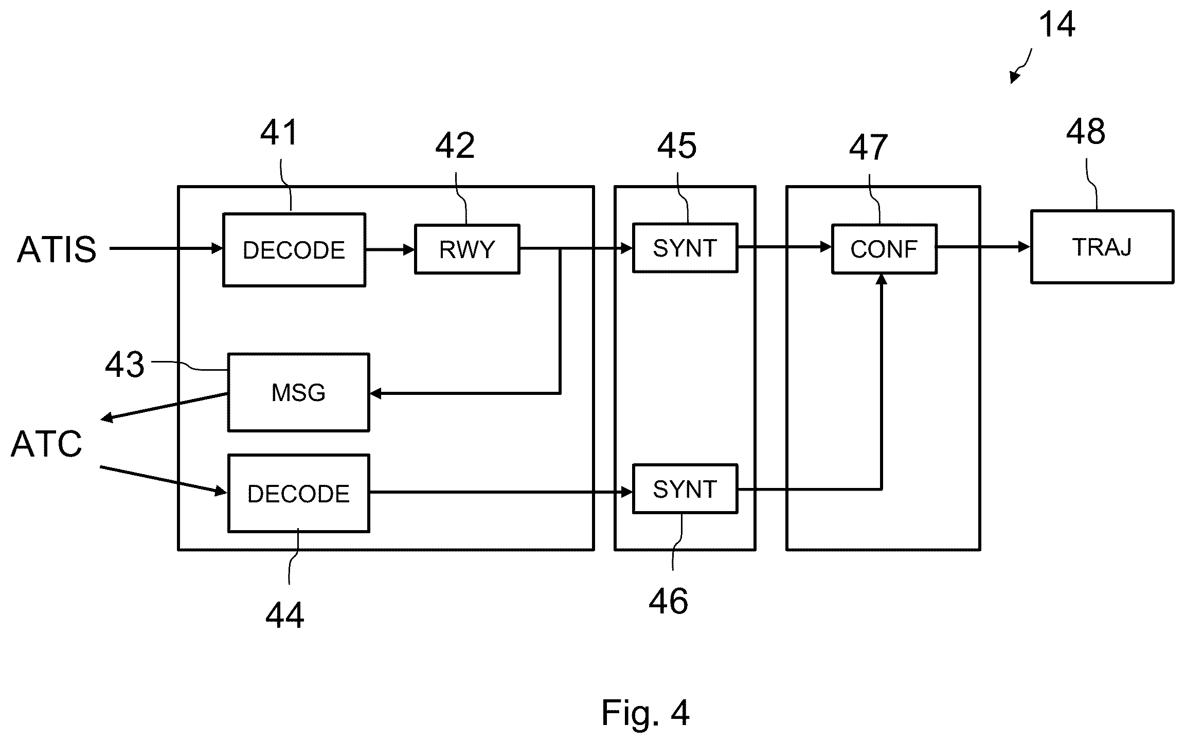 Patent US12586476 Figure 3 – Method and system for automatically guiding an aircraft to a landing runway