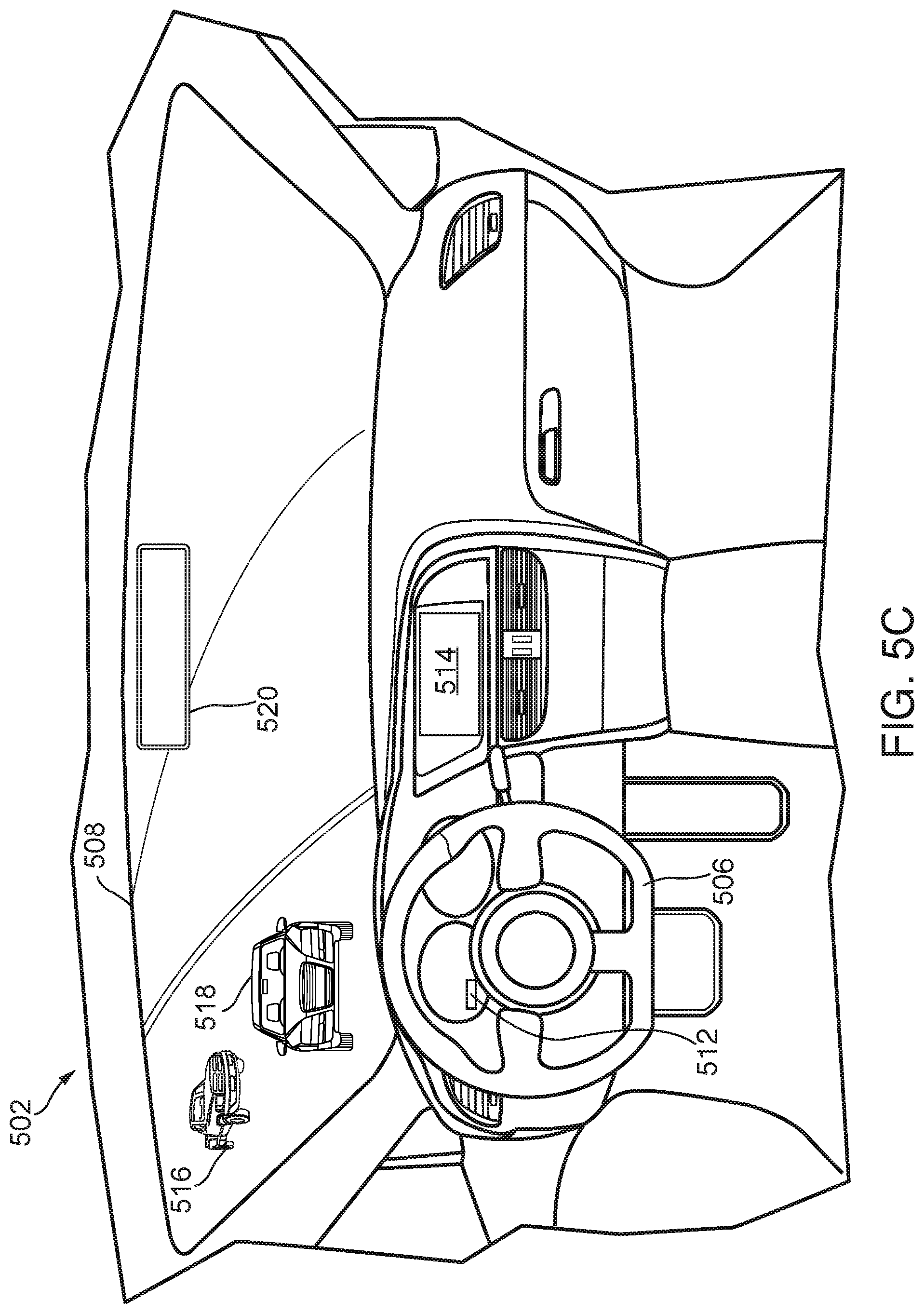 Patent US12586484 Figure 7 – Driving simulator with manual and semi-autonomous modes to acclimate people to automated vehicular features