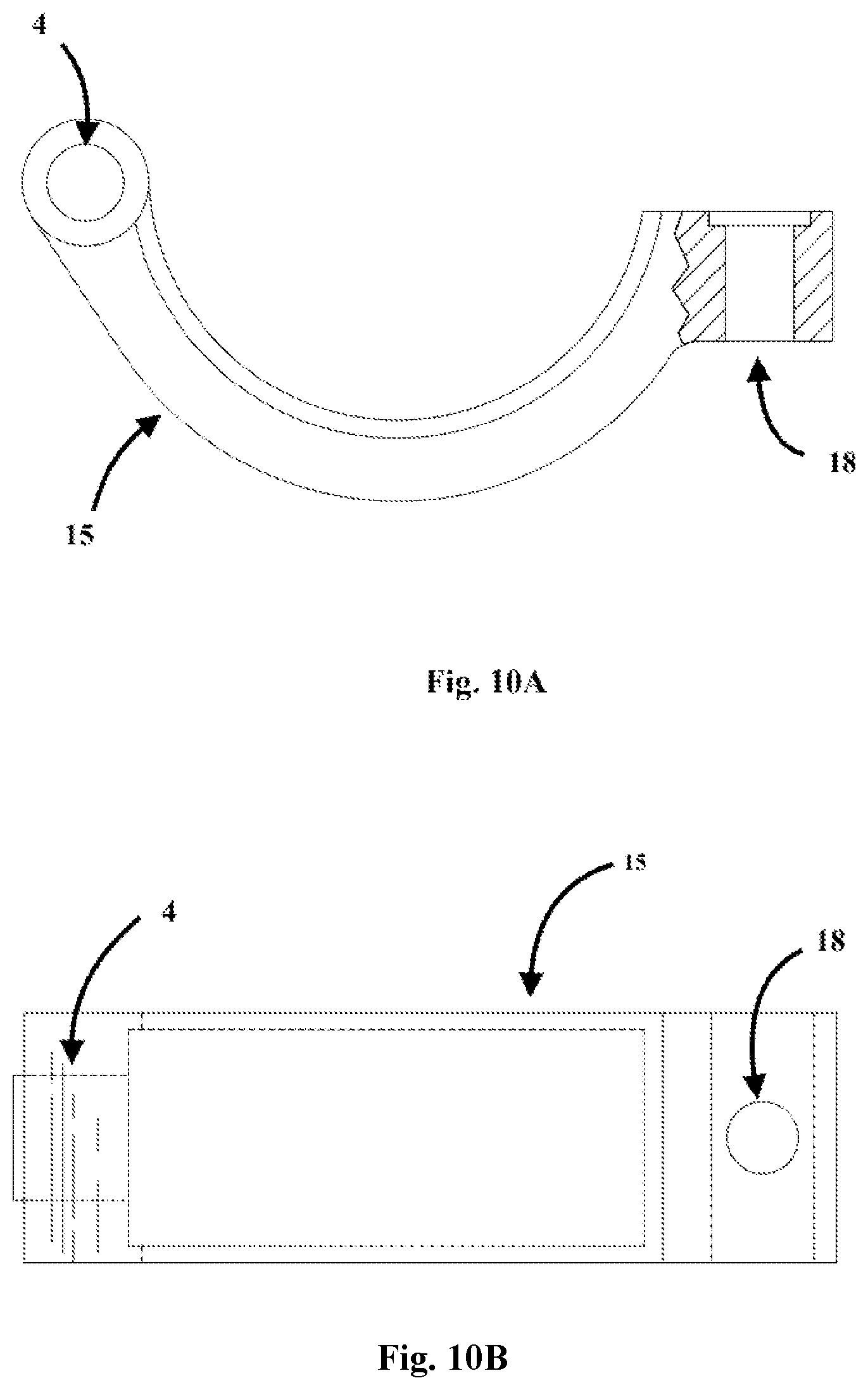 Patent US12586489 Figure 10 – Rail mount flagpole