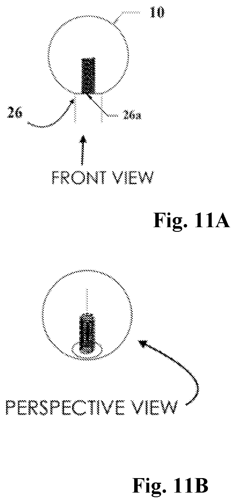 Patent US12586489 Figure 11 – Rail mount flagpole